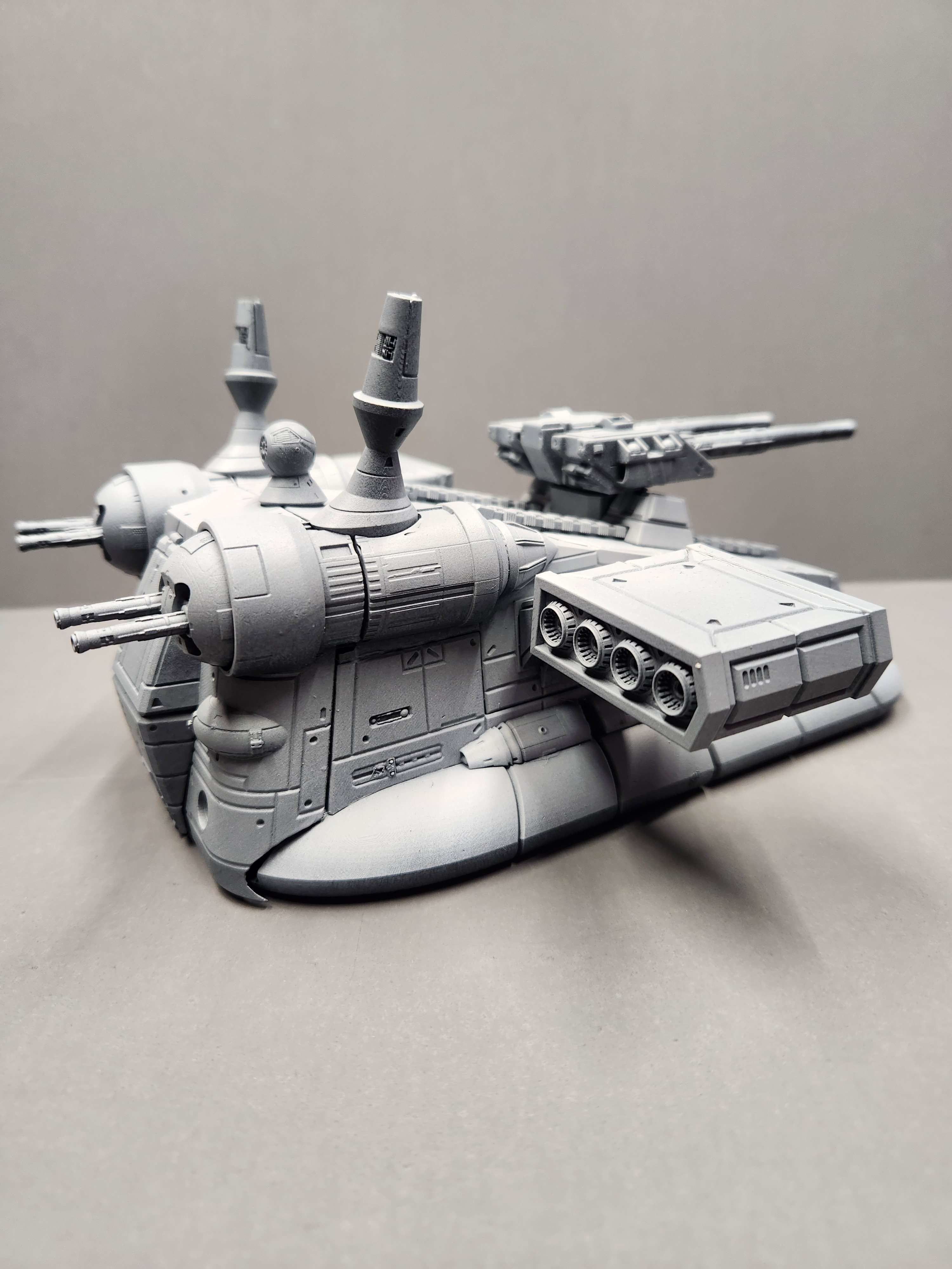 Zeon Sept Hover Tank 3D print model_10