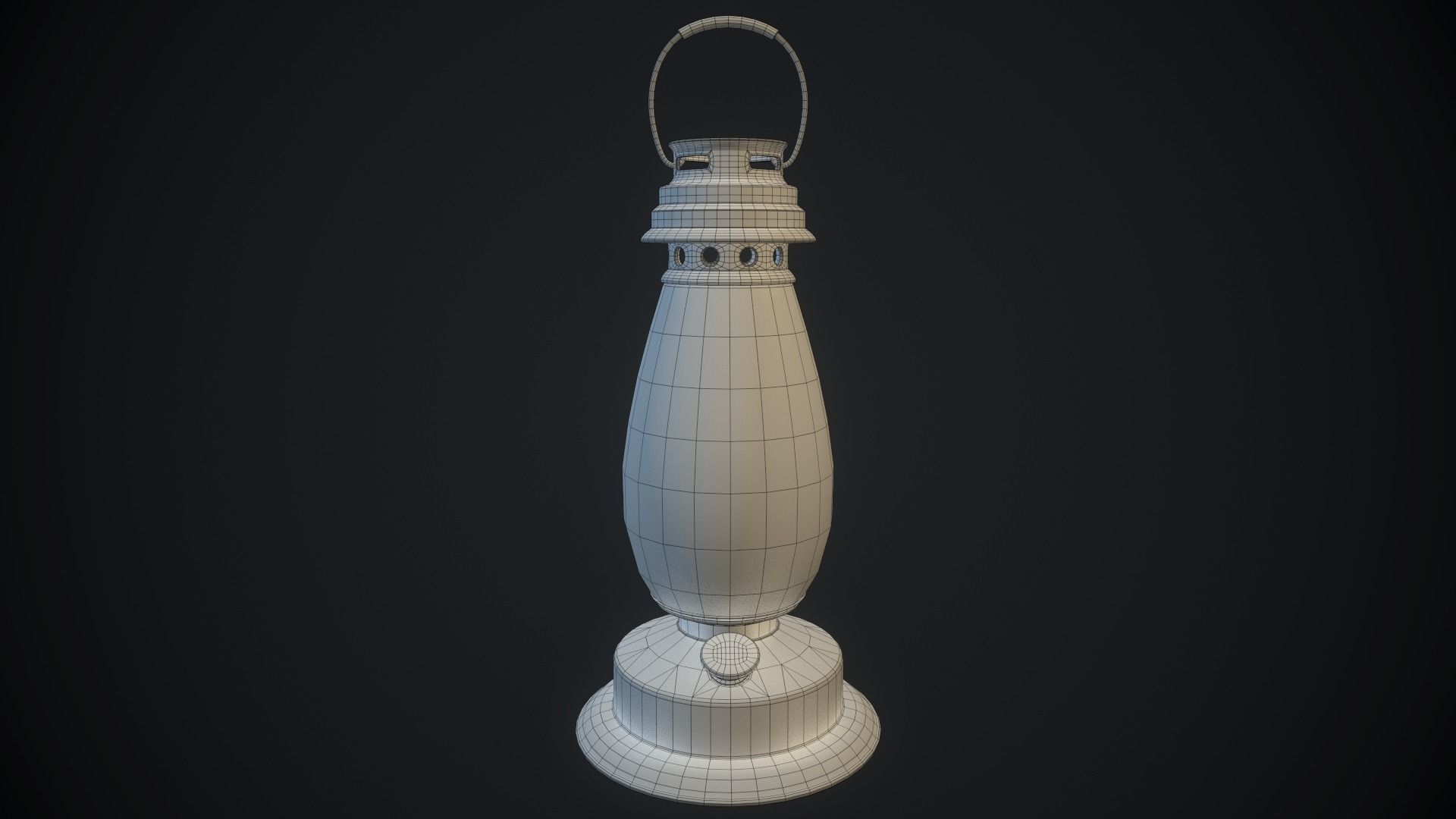 Candle 7 PBR Low-poly 3D model_7