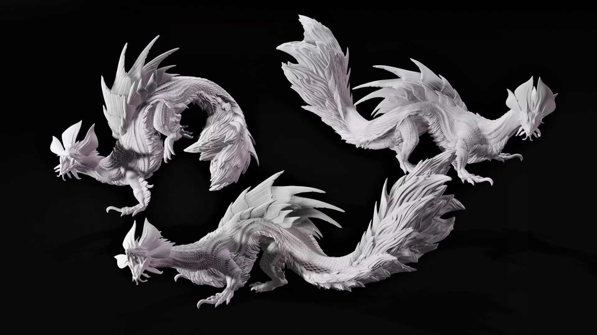 Mizutsune Monster Hunter Fan Art 3D print model_0
