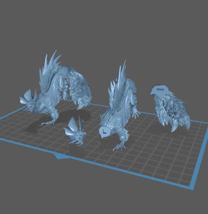 Mizutsune Monster Hunter Fan Art 3D print model_14