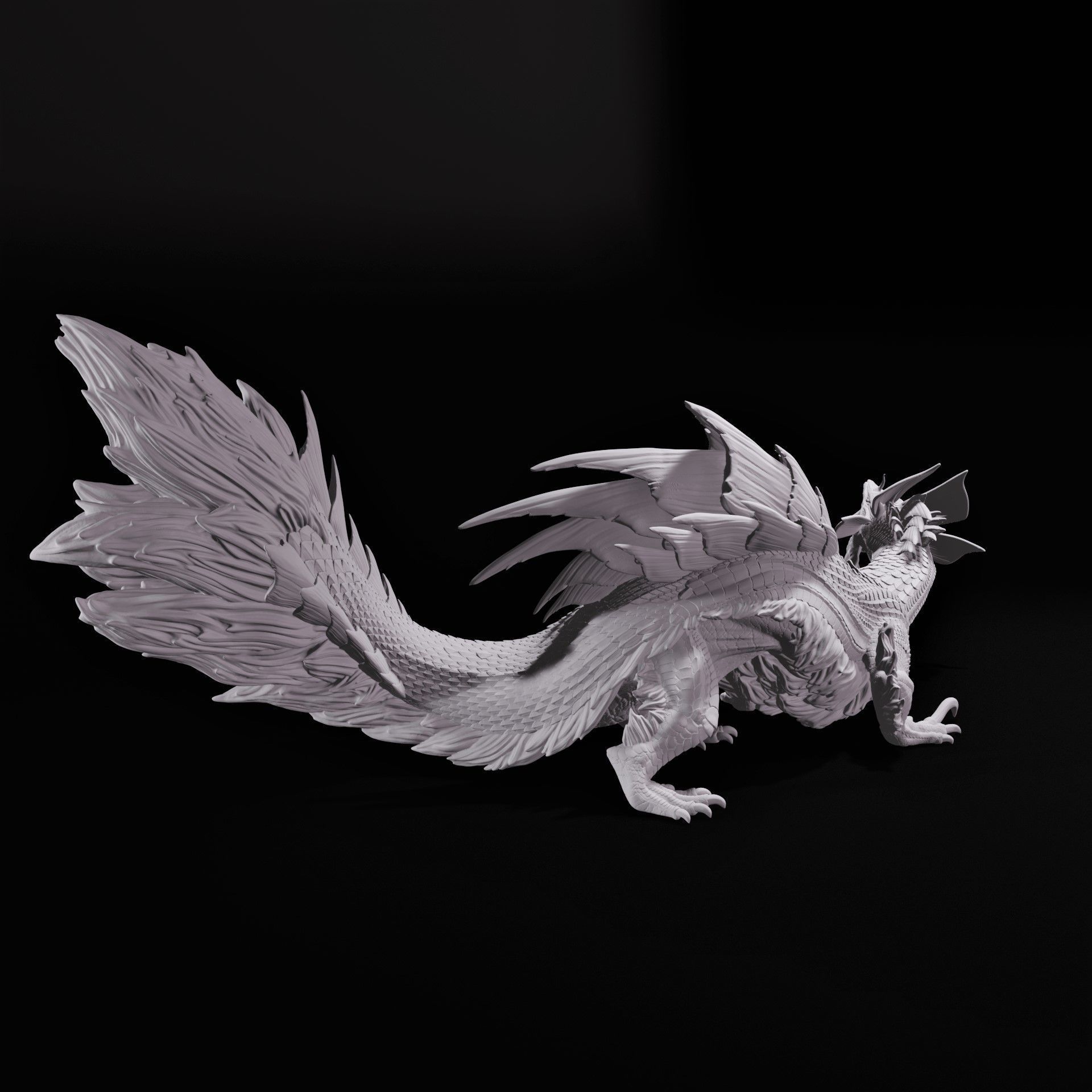 Mizutsune Monster Hunter Fan Art 3D print model_8