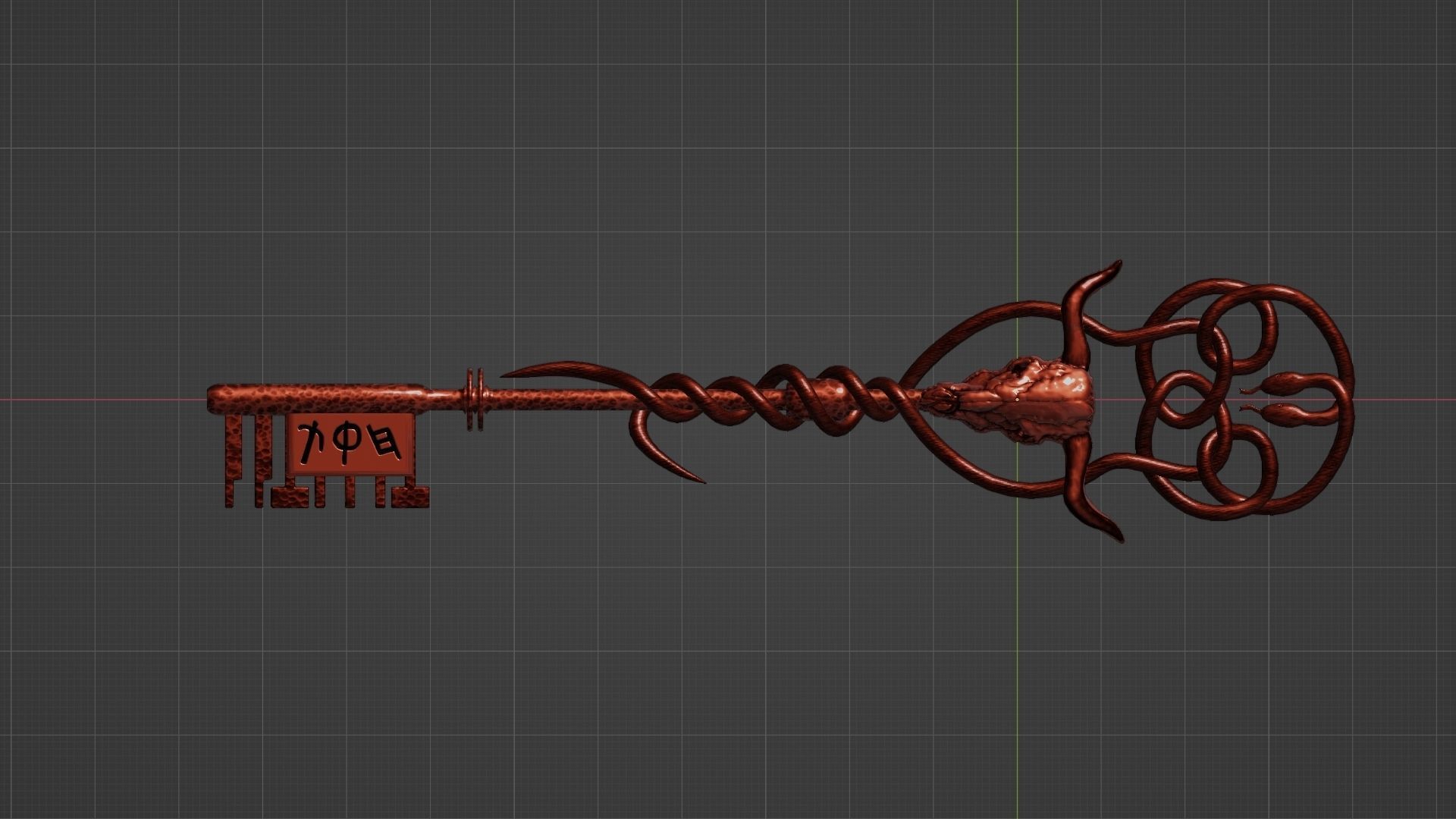 Deaths First Key - JoSM Promo Model Free 3D model_3