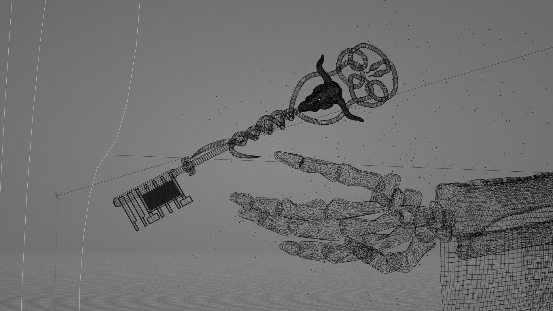 Deaths First Key - JoSM Promo Model Free 3D model_2