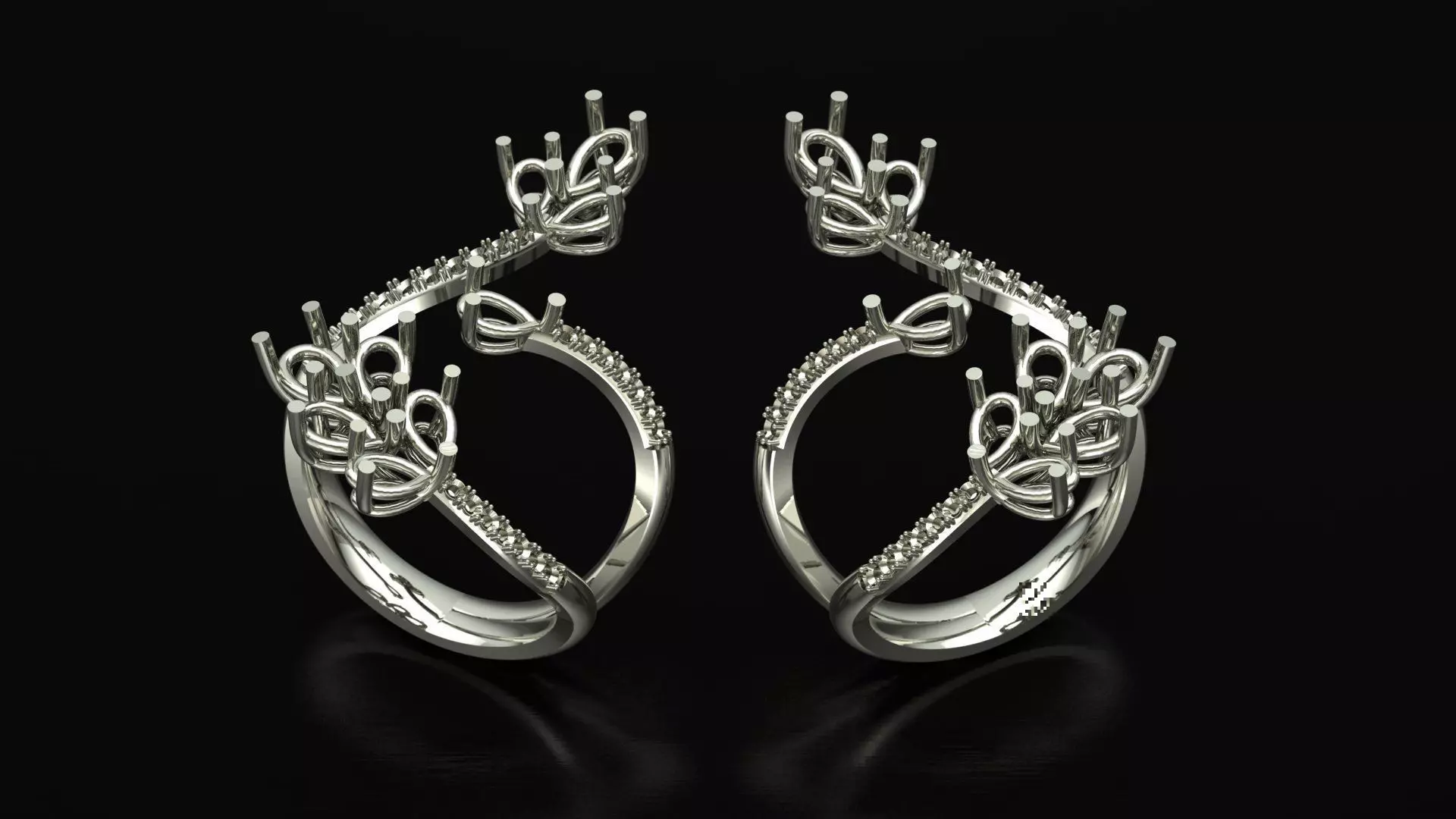 Fancy Ring 1 3D print model_0