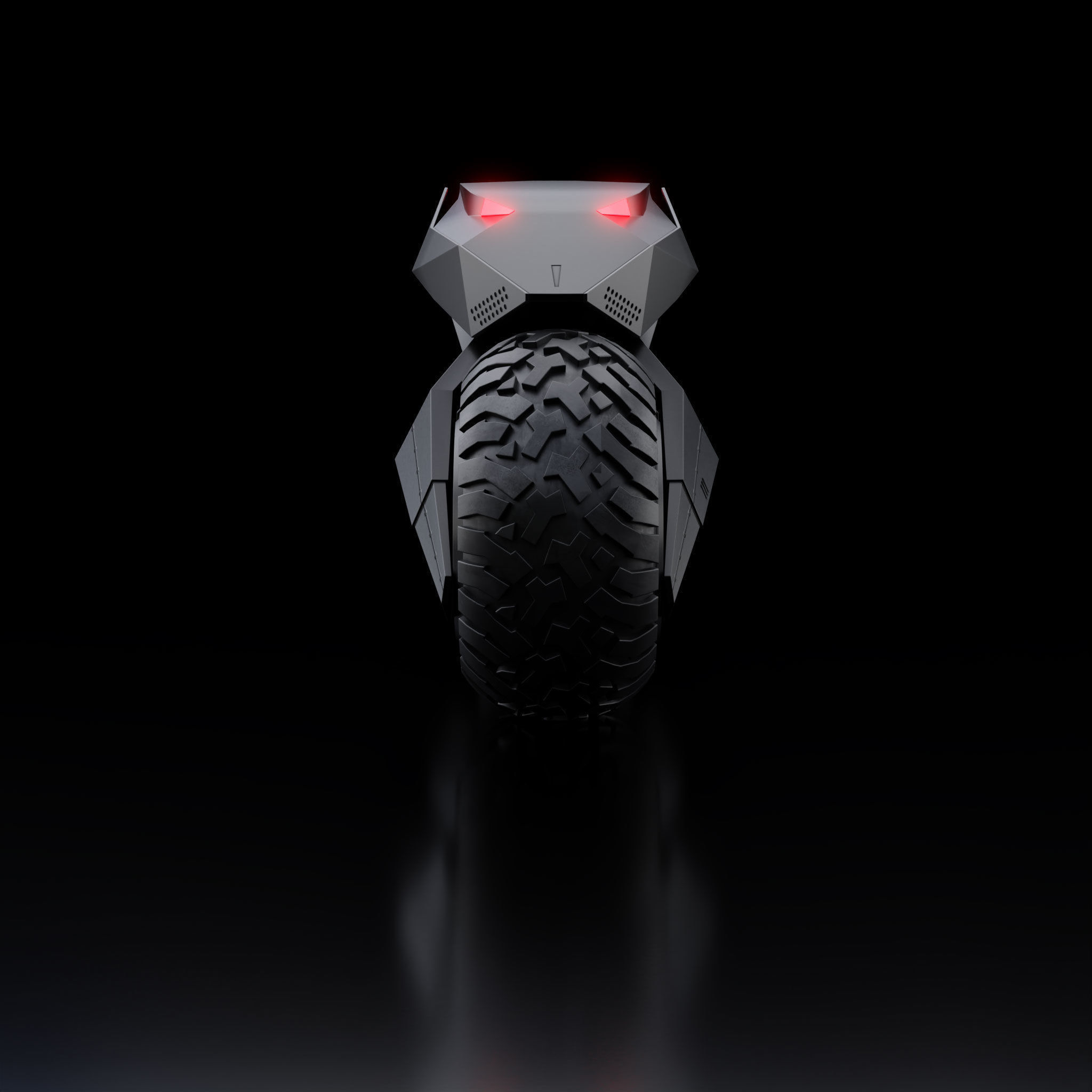 Motorcycle Robot 3D model_16