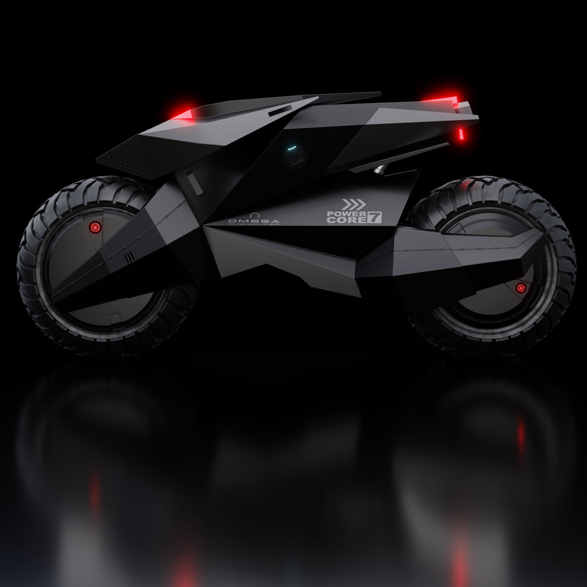 Motorcycle Robot 3D model_17