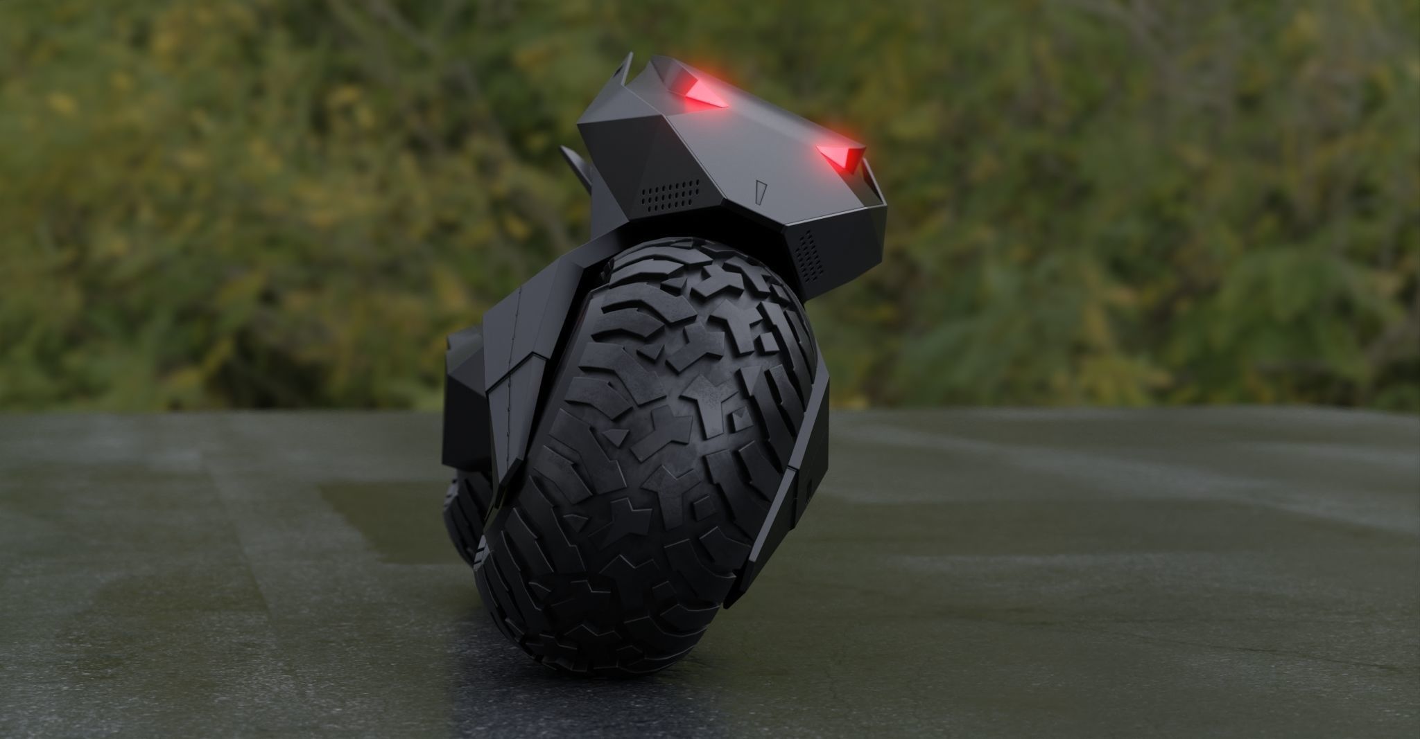 Motorcycle Robot 3D model_24