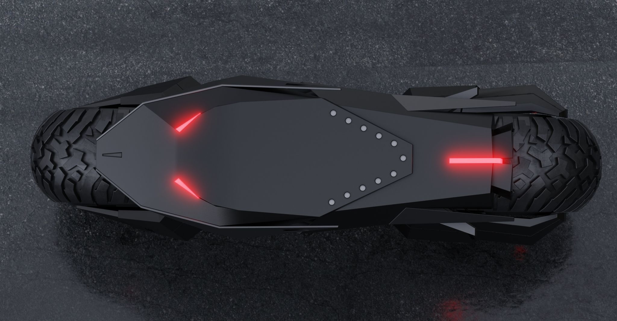 Motorcycle Robot 3D model_8