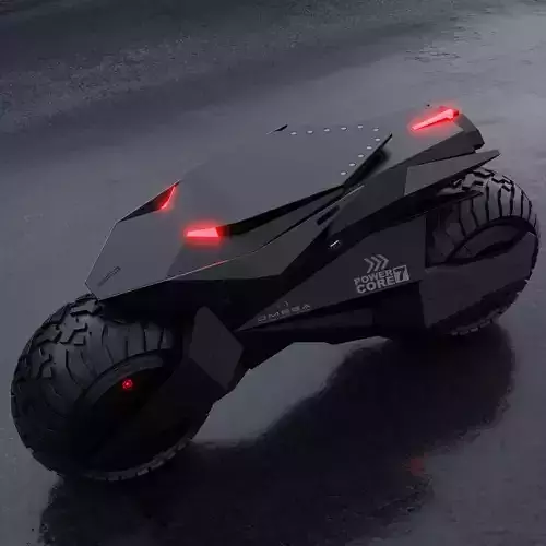Motorcycle Robot 3D model