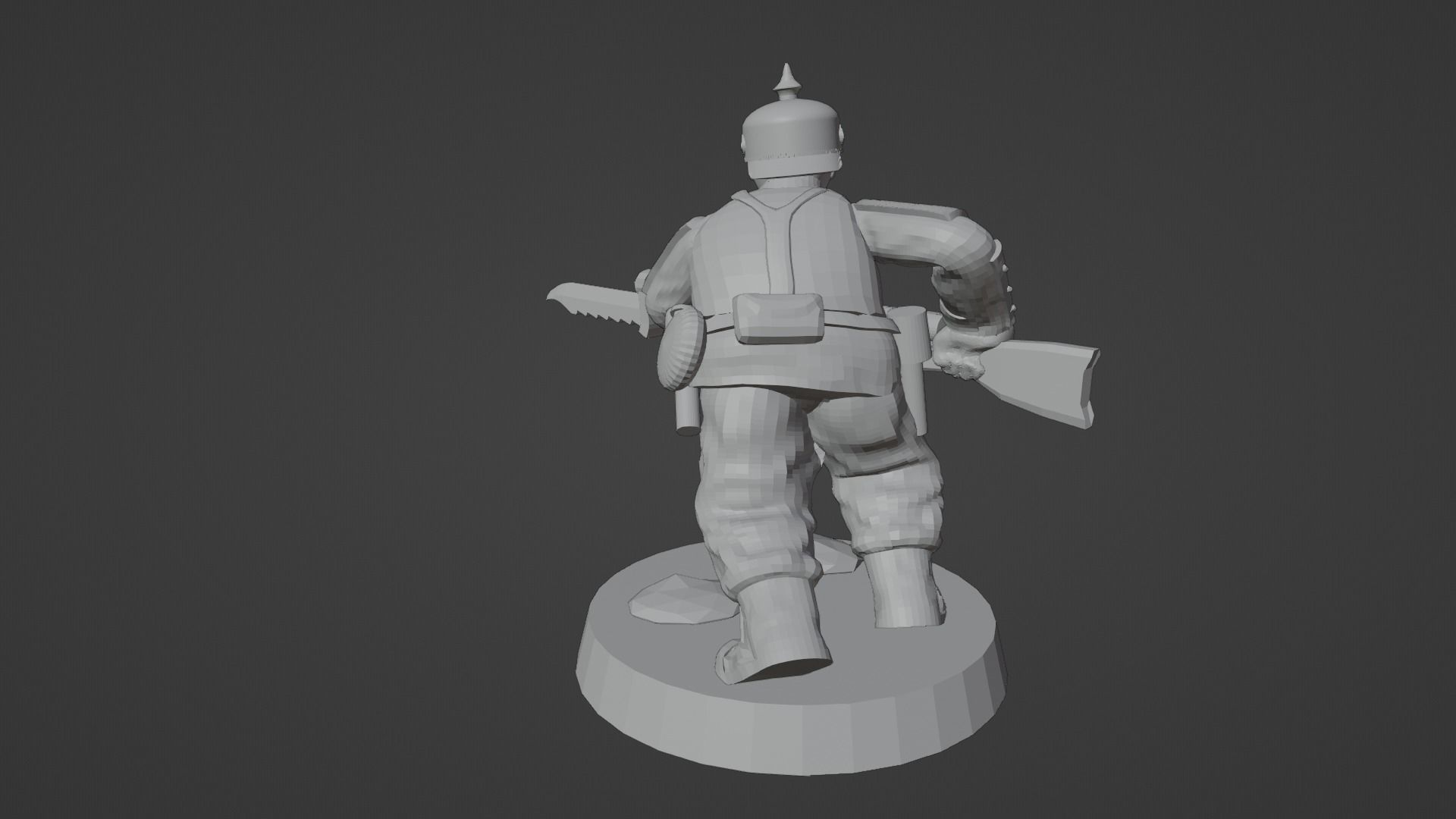 Prussian Space Grenadier Infantry Squad 3D print model_10