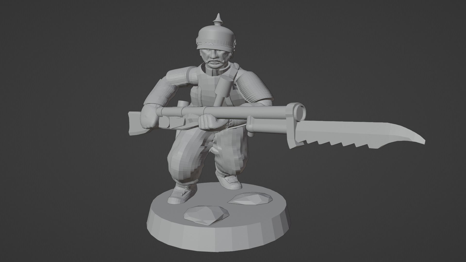 Prussian Space Grenadier Infantry Squad 3D print model_8
