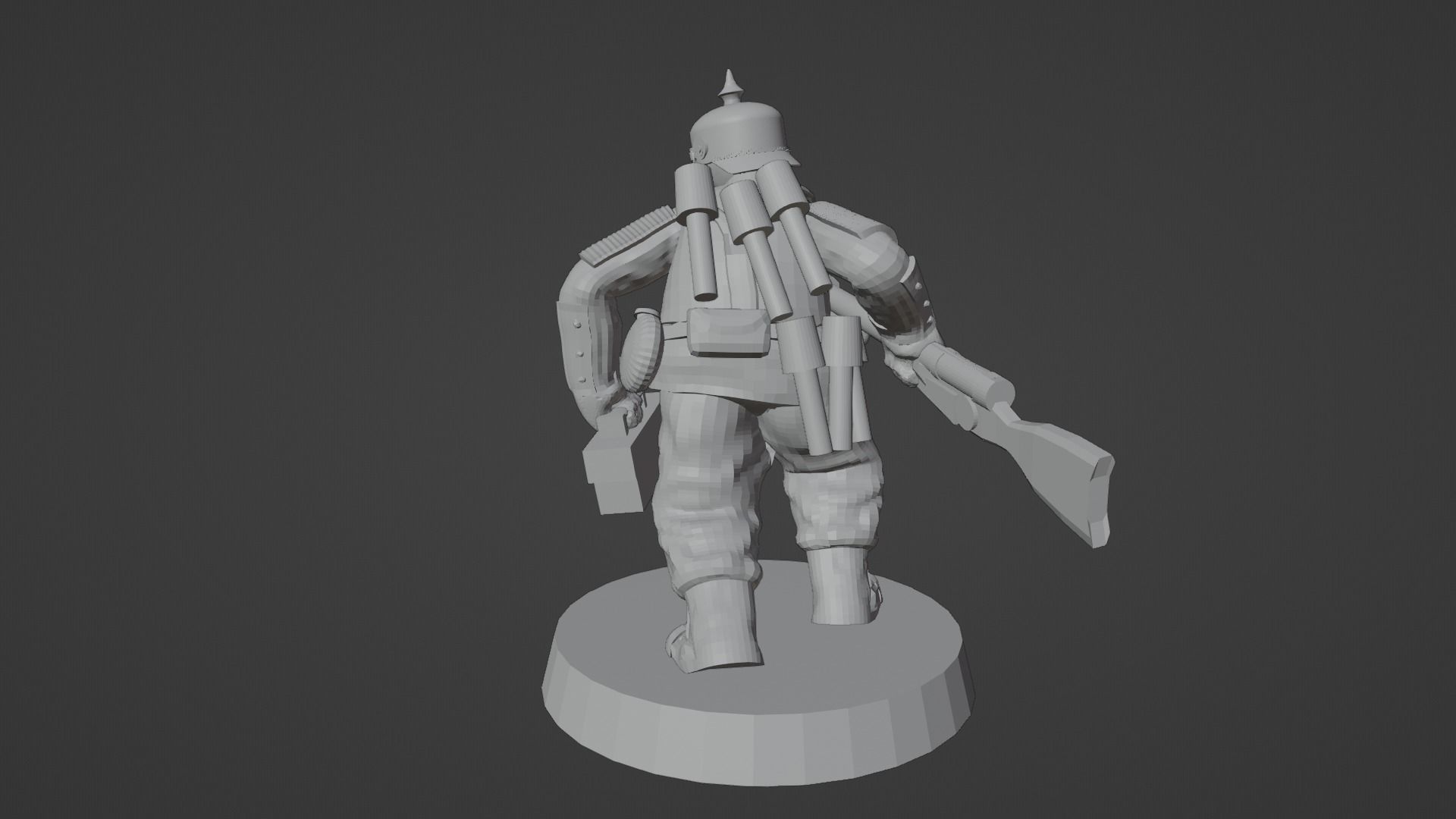 Prussian Space Grenadier Infantry Squad 3D print model_6
