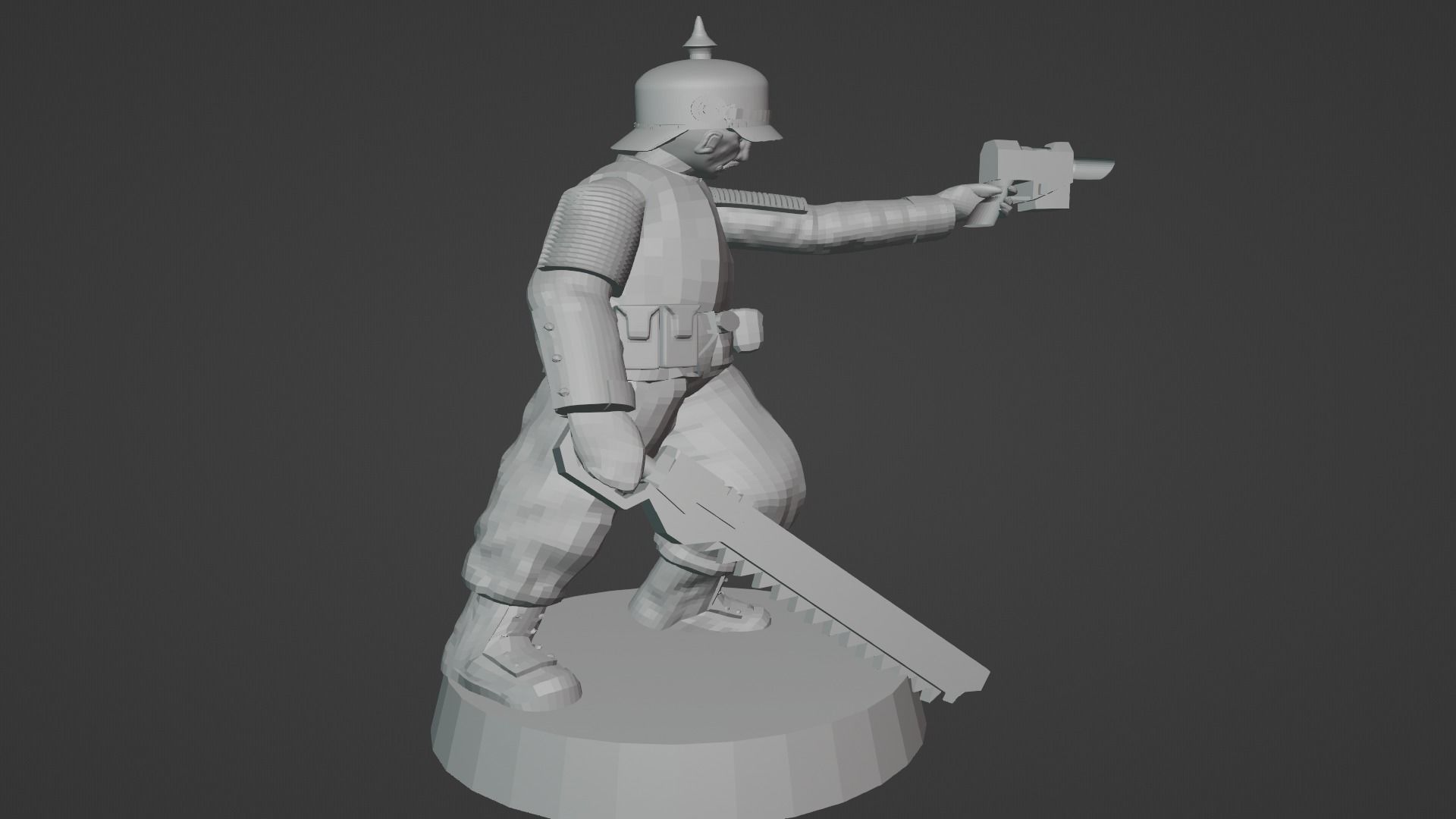 Prussian Space Grenadier Infantry Squad 3D print model_22
