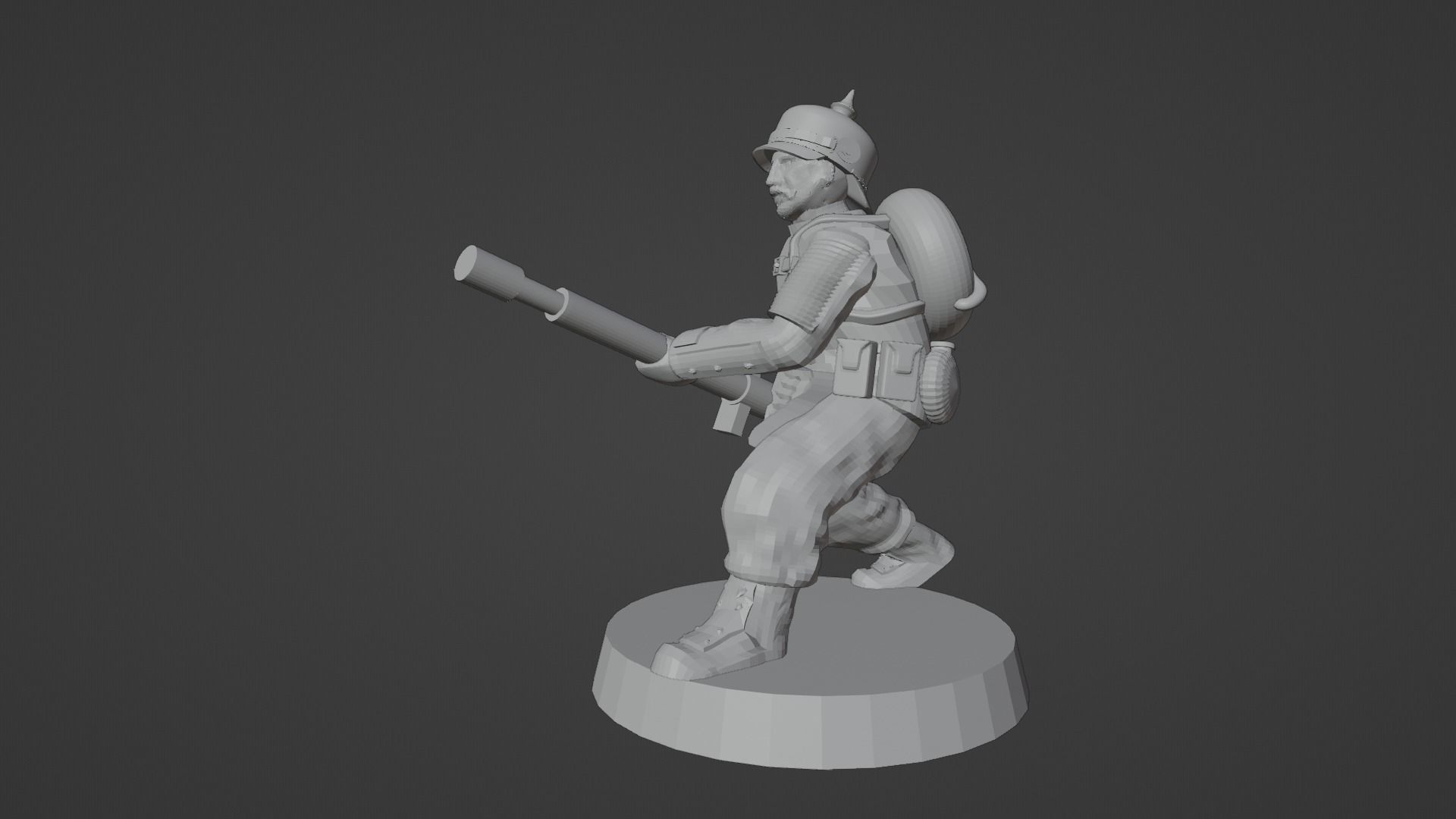 Prussian Space Grenadier Infantry Squad 3D print model_25
