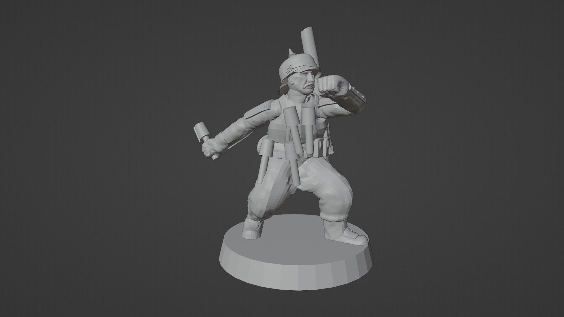Prussian Space Grenadier Infantry Squad 3D print model_20