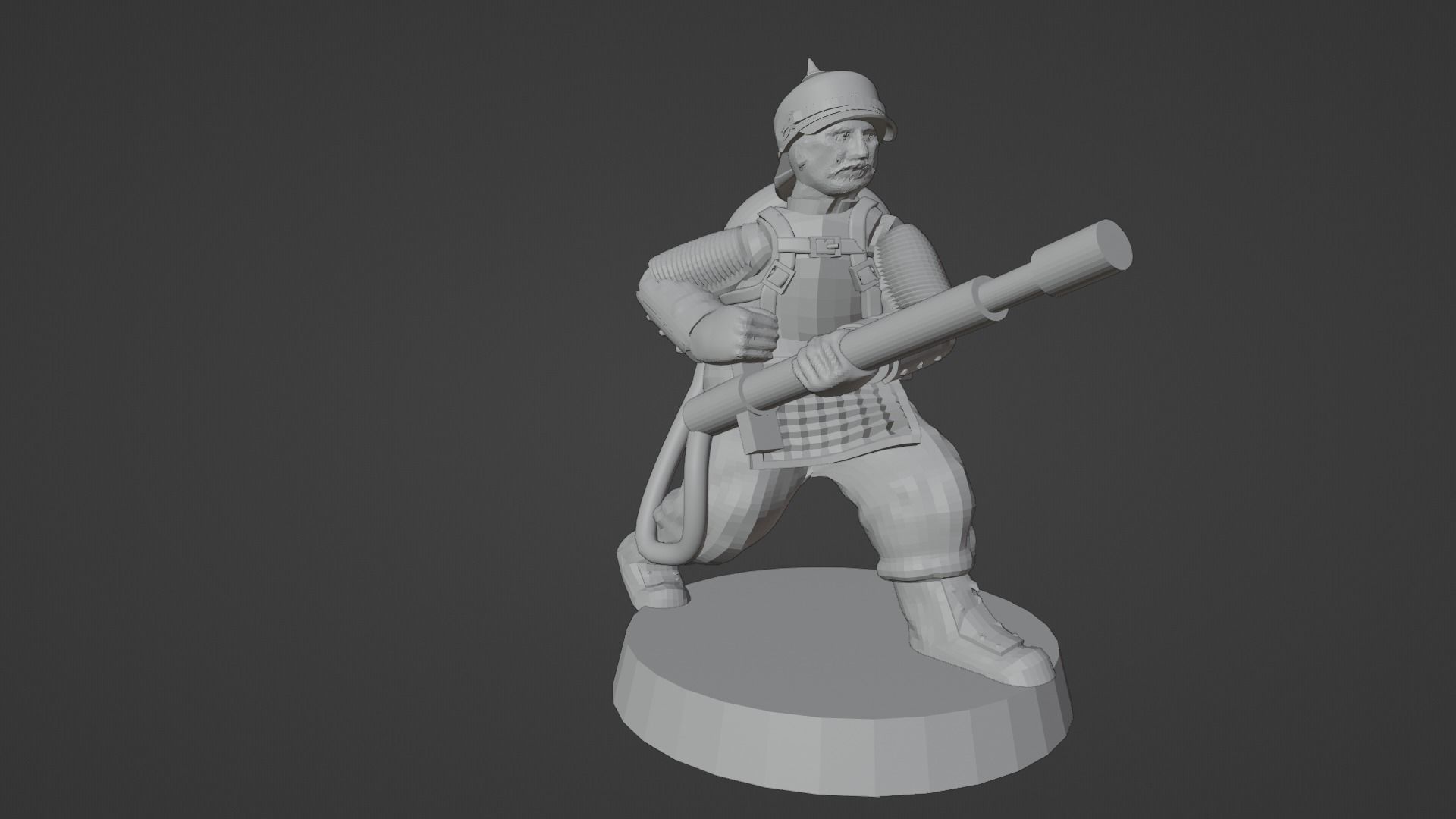 Prussian Space Grenadier Infantry Squad 3D print model_24