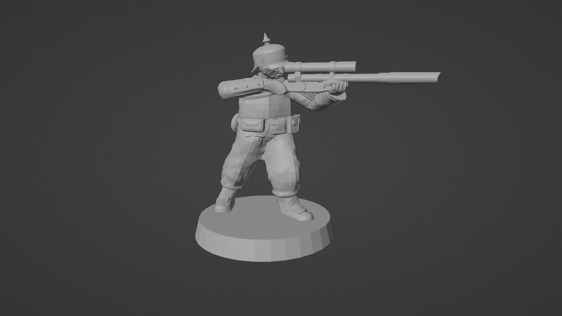 Prussian Space Grenadier Infantry Squad 3D print model_13