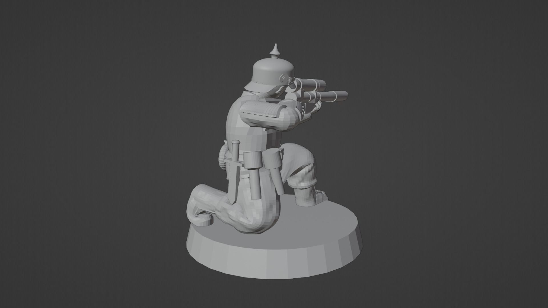 Prussian Space Grenadier Infantry Squad 3D print model_4