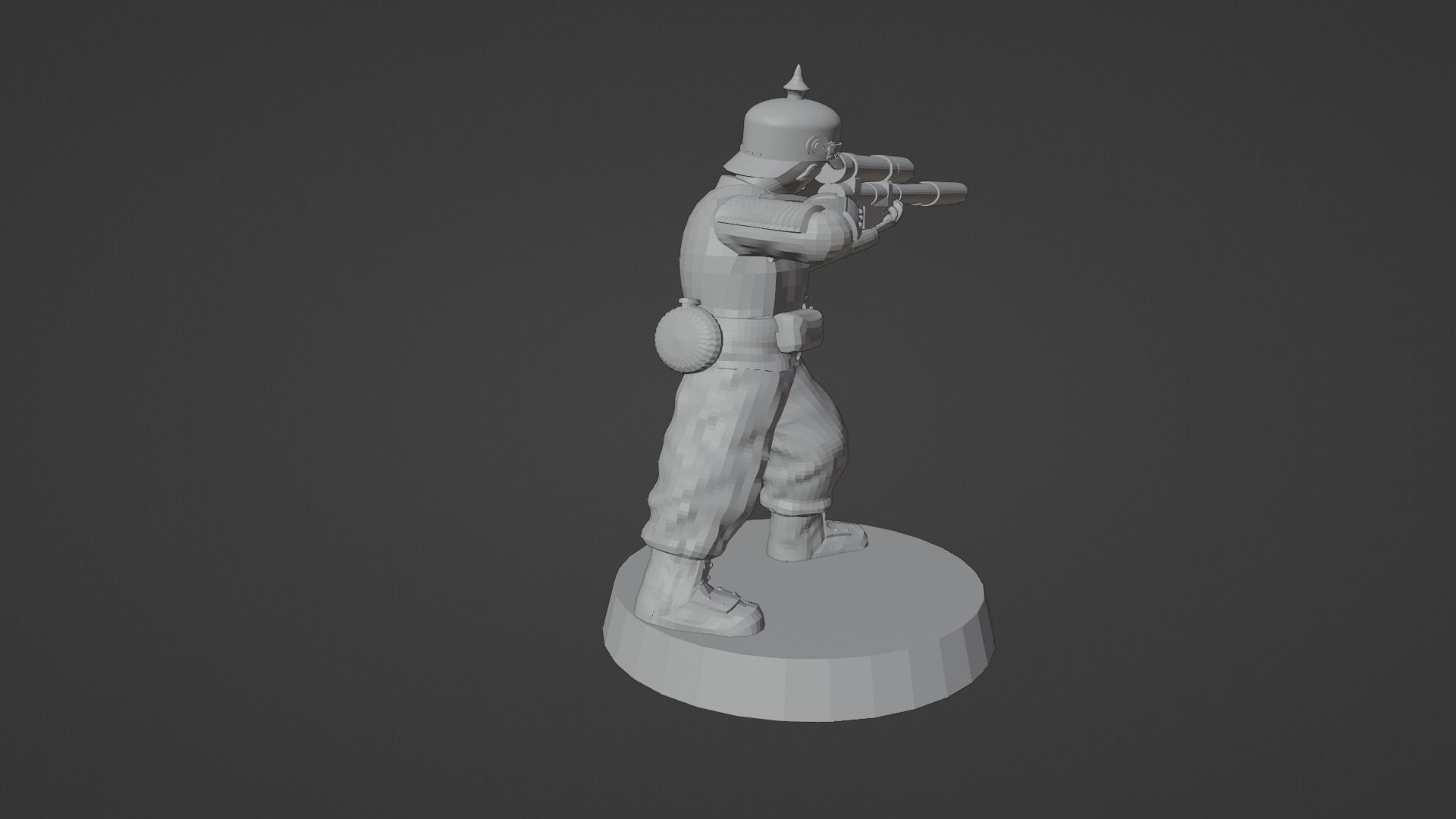 Prussian Space Grenadier Infantry Squad 3D print model_14