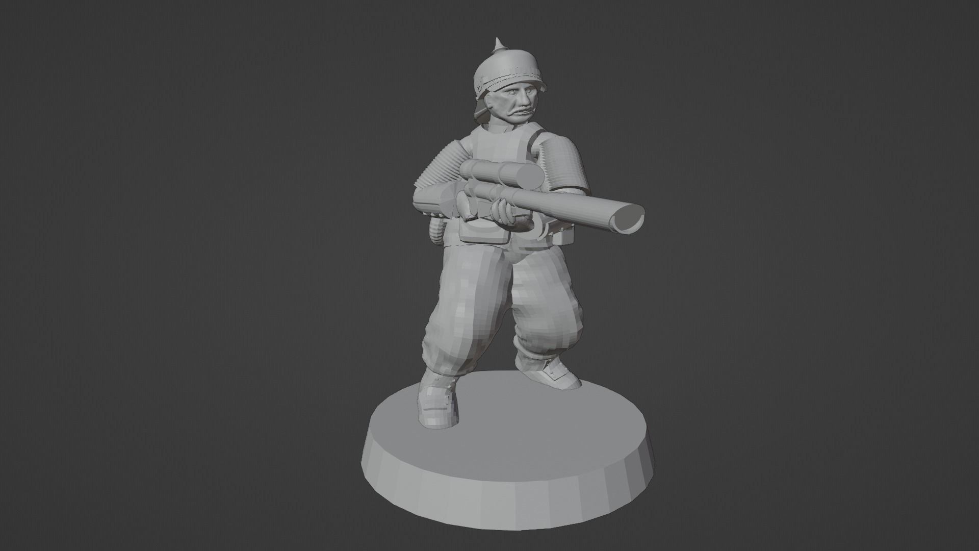 Prussian Space Grenadier Infantry Squad 3D print model_11