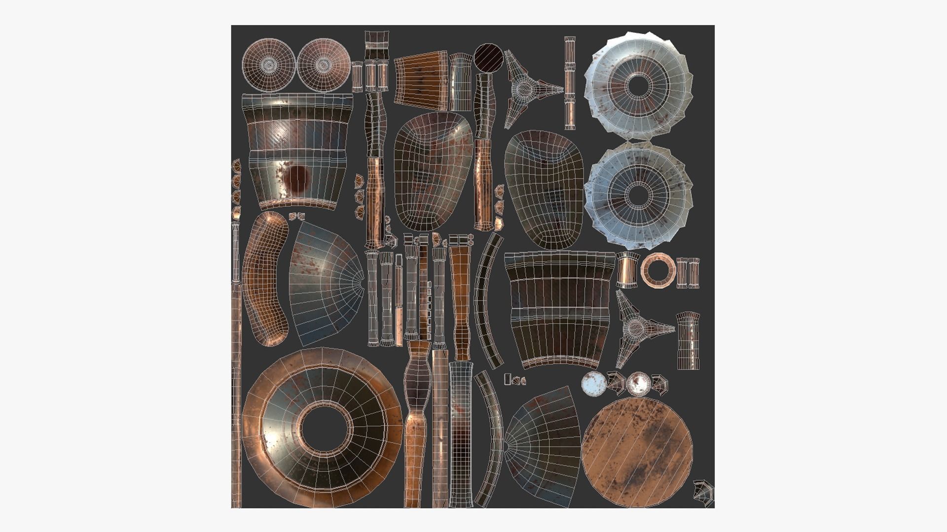 10 Robotic Arm A Collection - Character Design SciFi _72