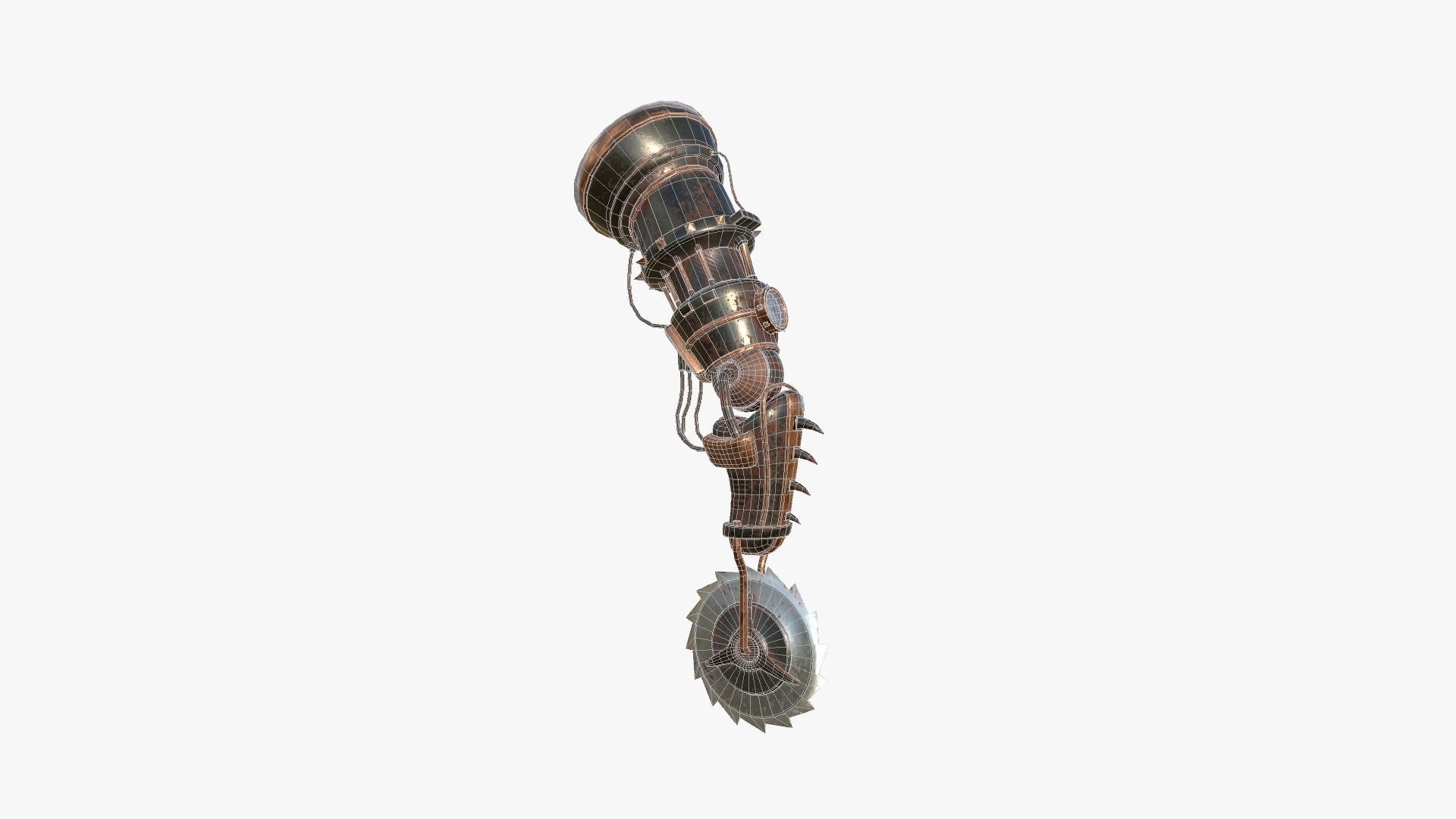 10 Robotic Arm A Collection - Character Design SciFi _52