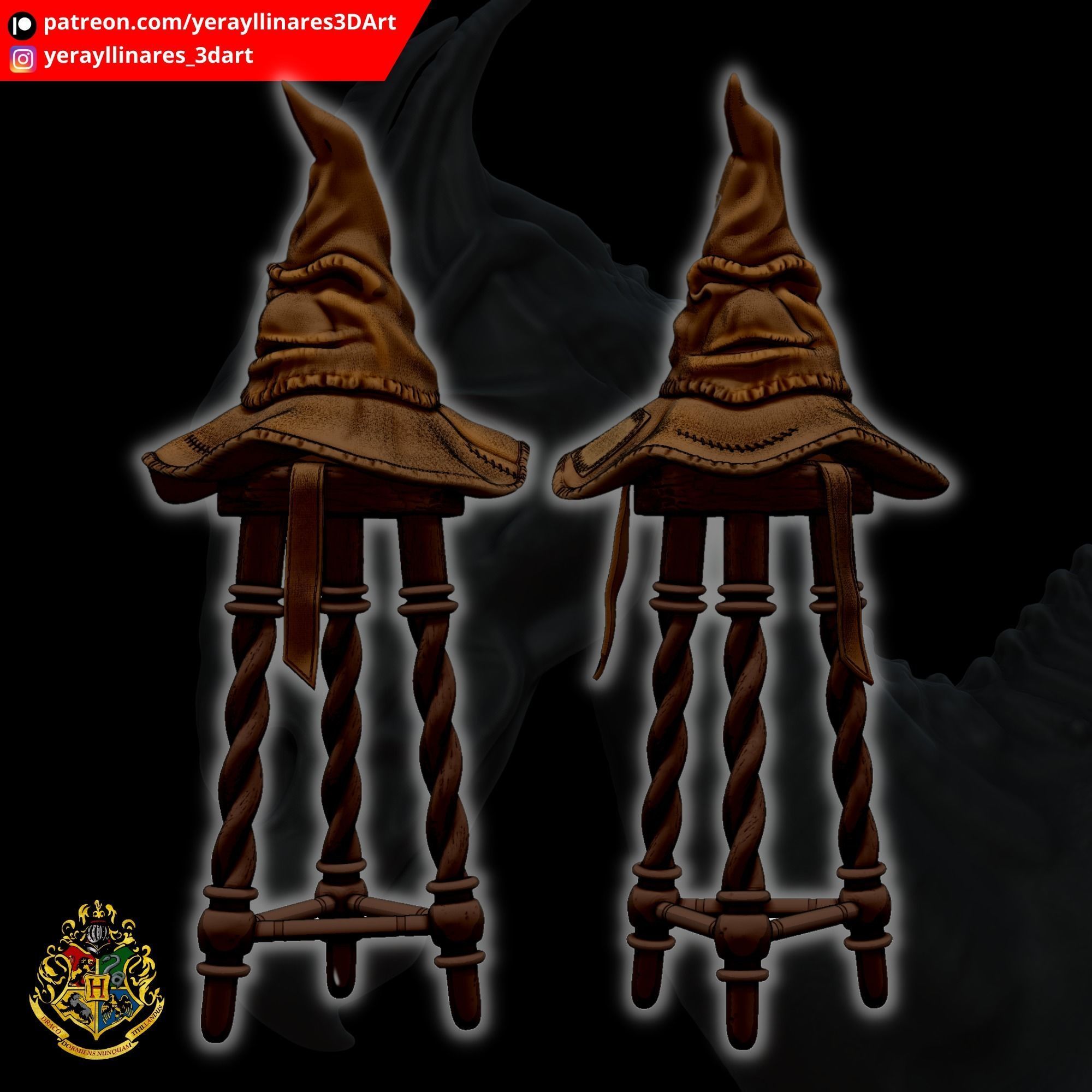 Sorting Hat - Harry Potter Universe 3D print model_2