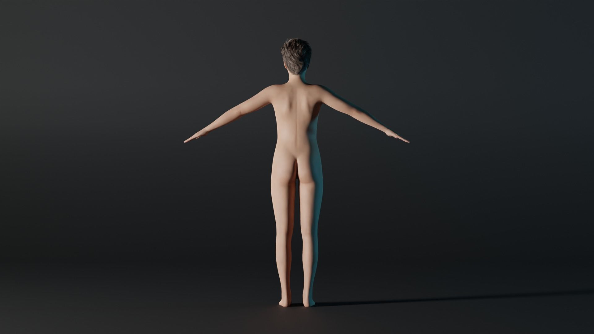 Realistic Teen - Gary 3D model_3