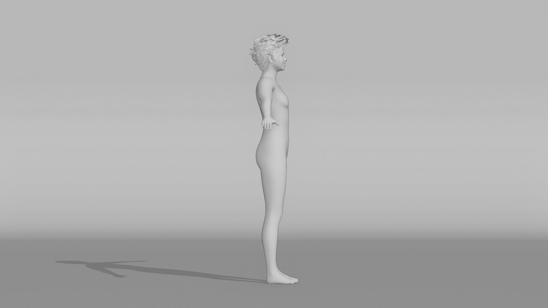 Realistic Teen - Gary 3D model_7