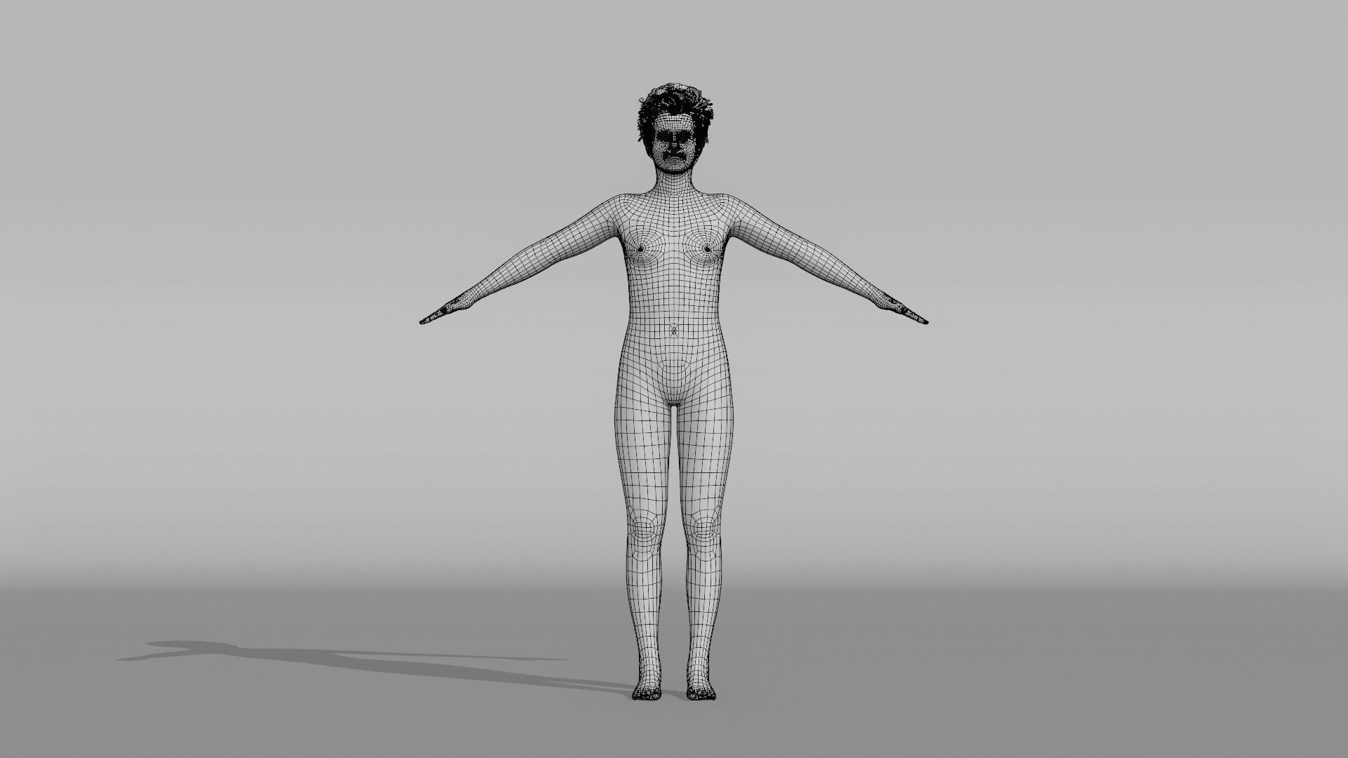 Realistic Teen - Gary 3D model_16