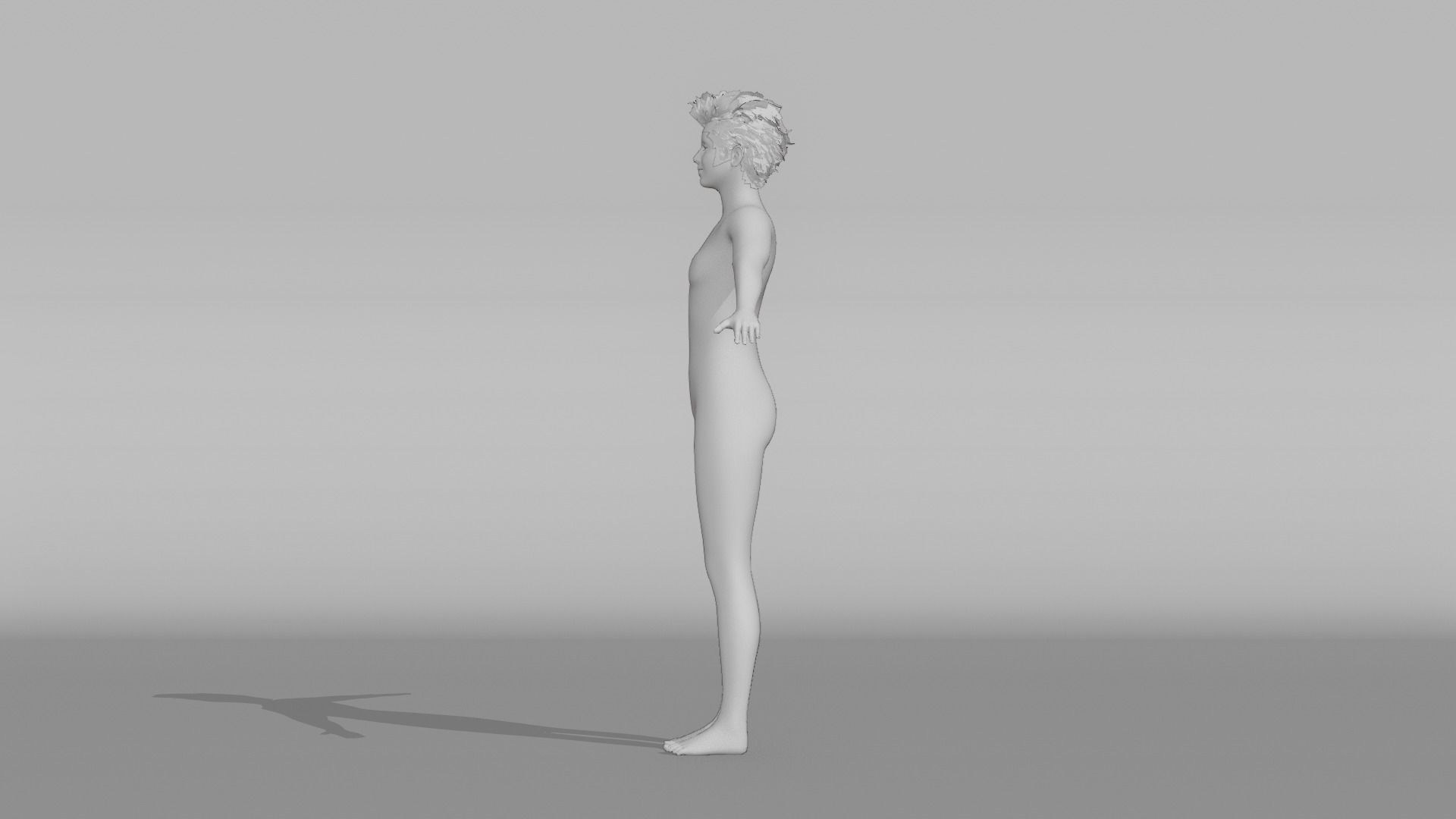 Realistic Teen - Gary 3D model_9