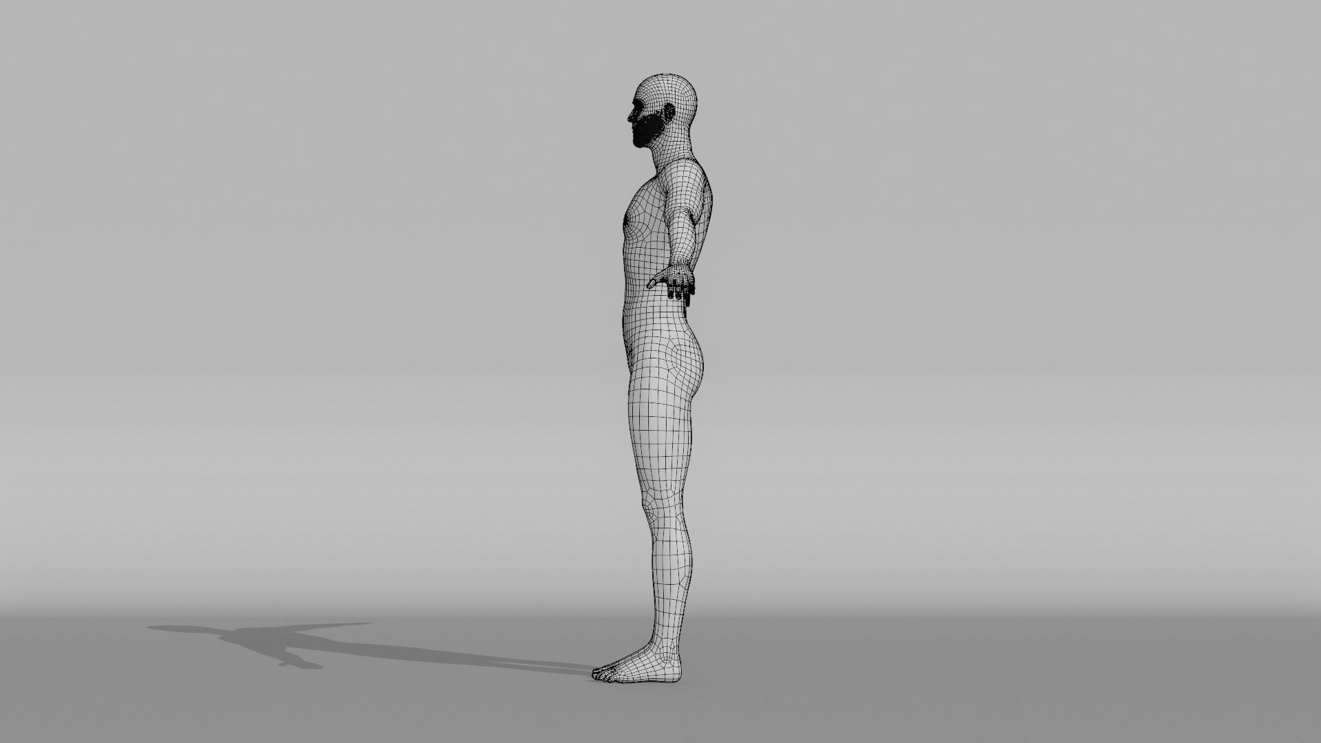 Realistic Male - Litt 3D model_19