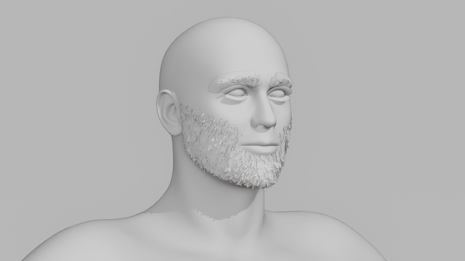 Realistic Male - Litt 3D model_5