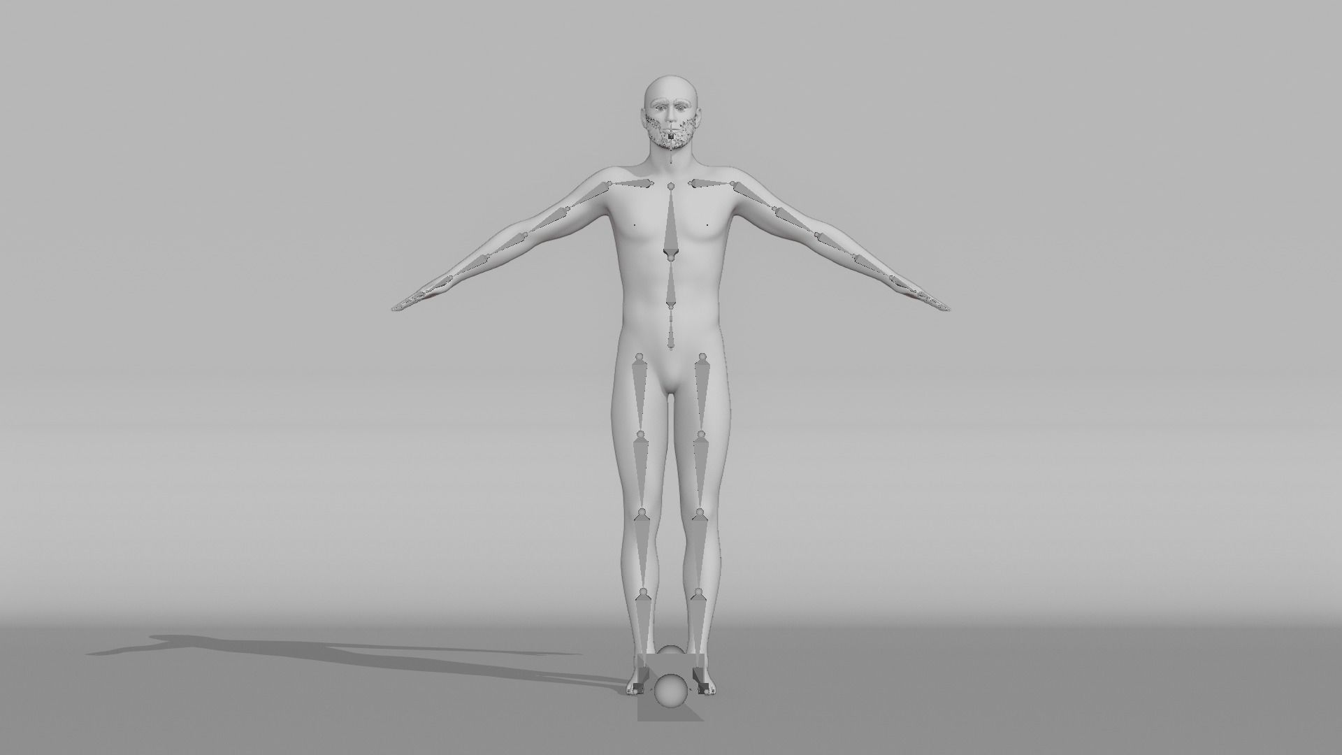 Realistic Male - Litt 3D model_11