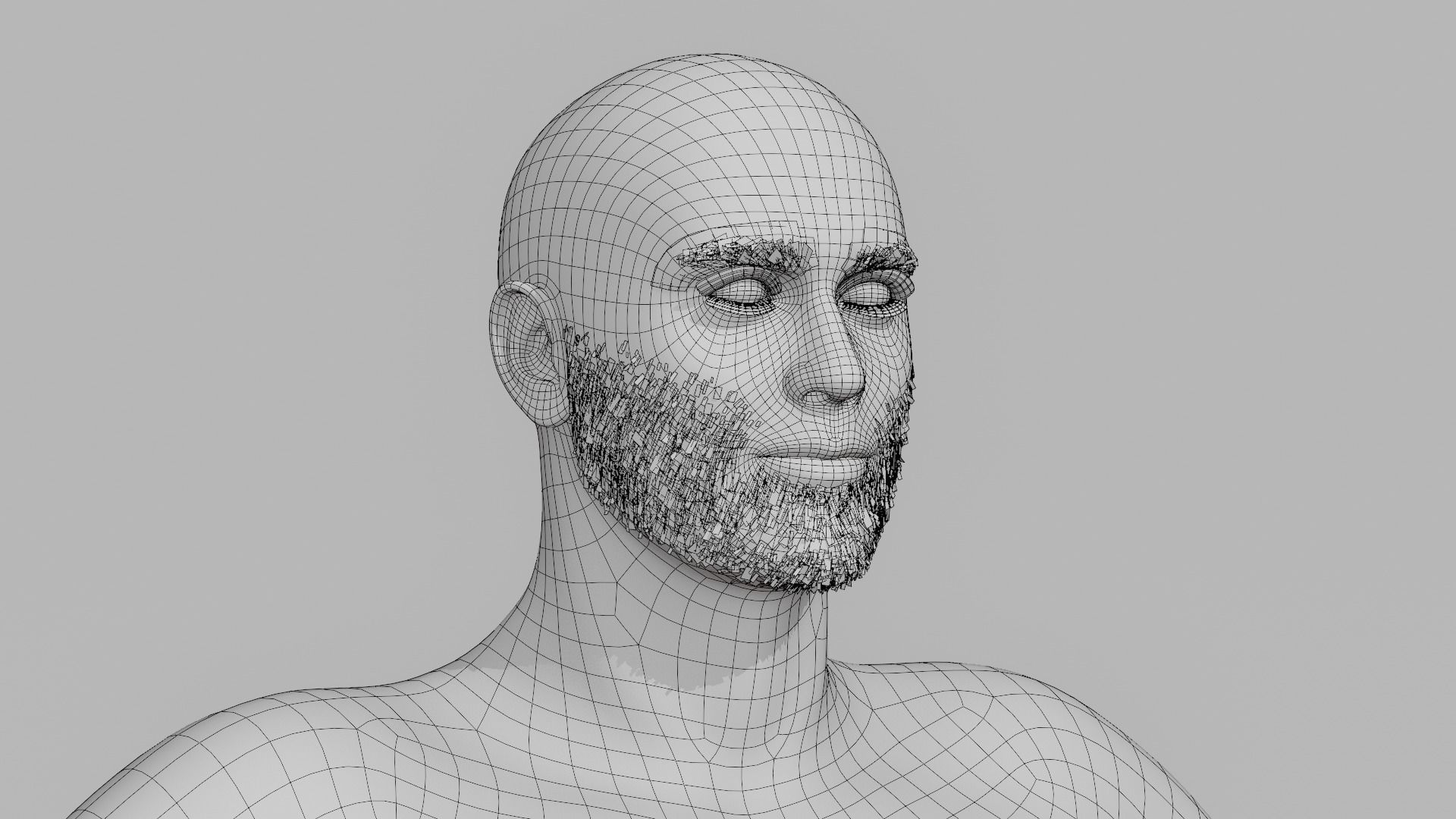 Realistic Male - Litt 3D model_15