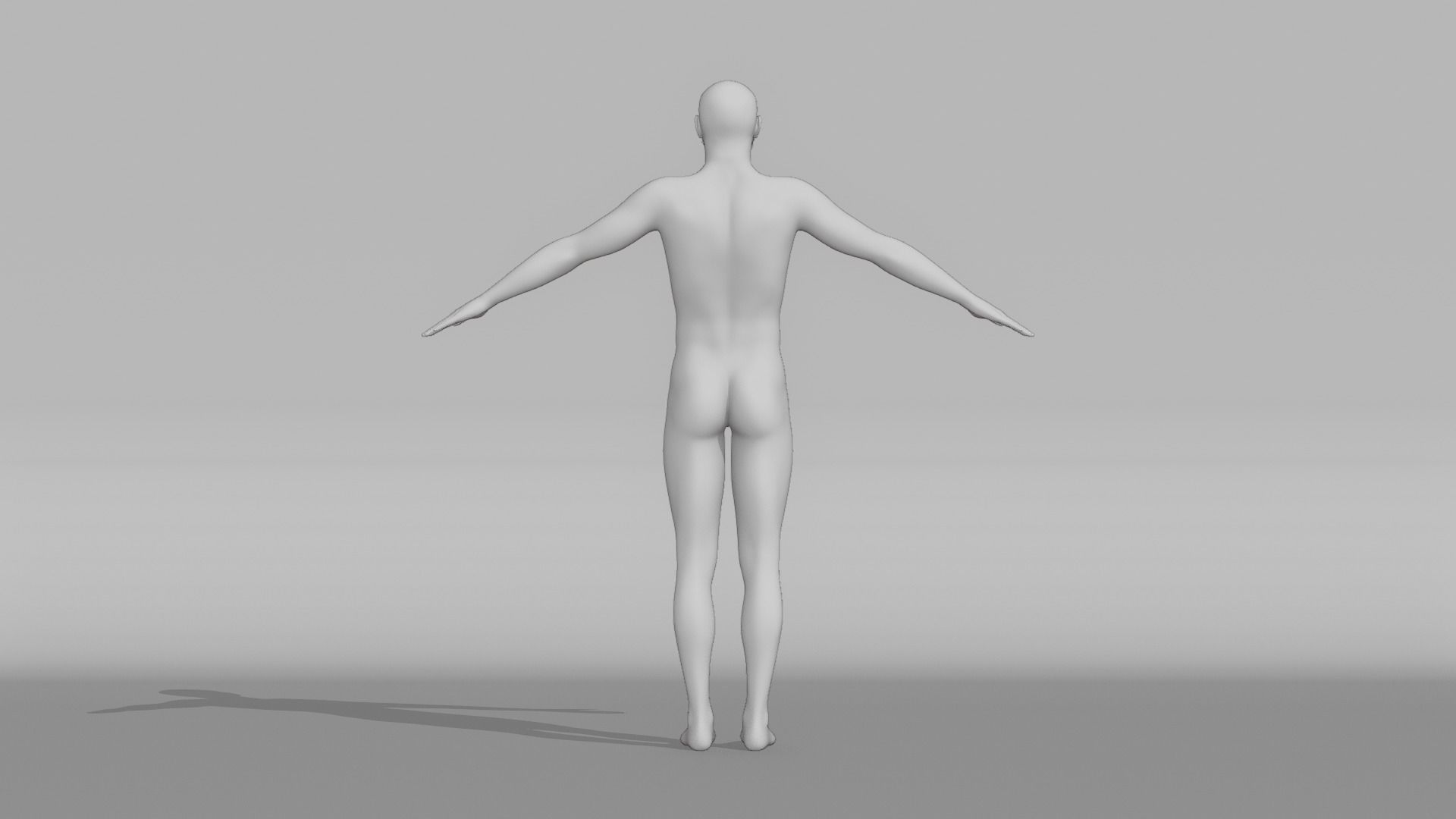 Realistic Male - Litt 3D model_8