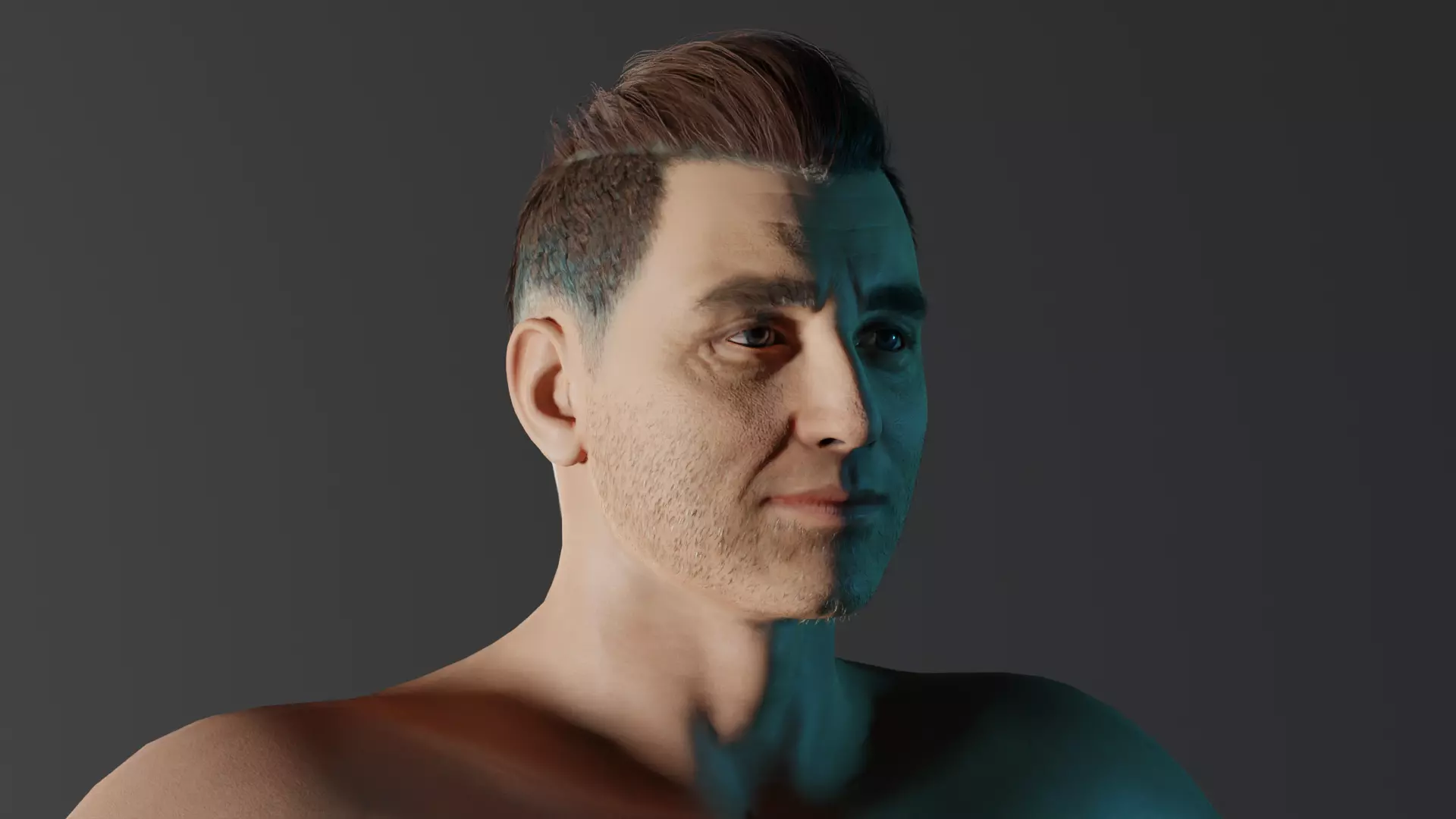 Realistic Male - Specter 3D model