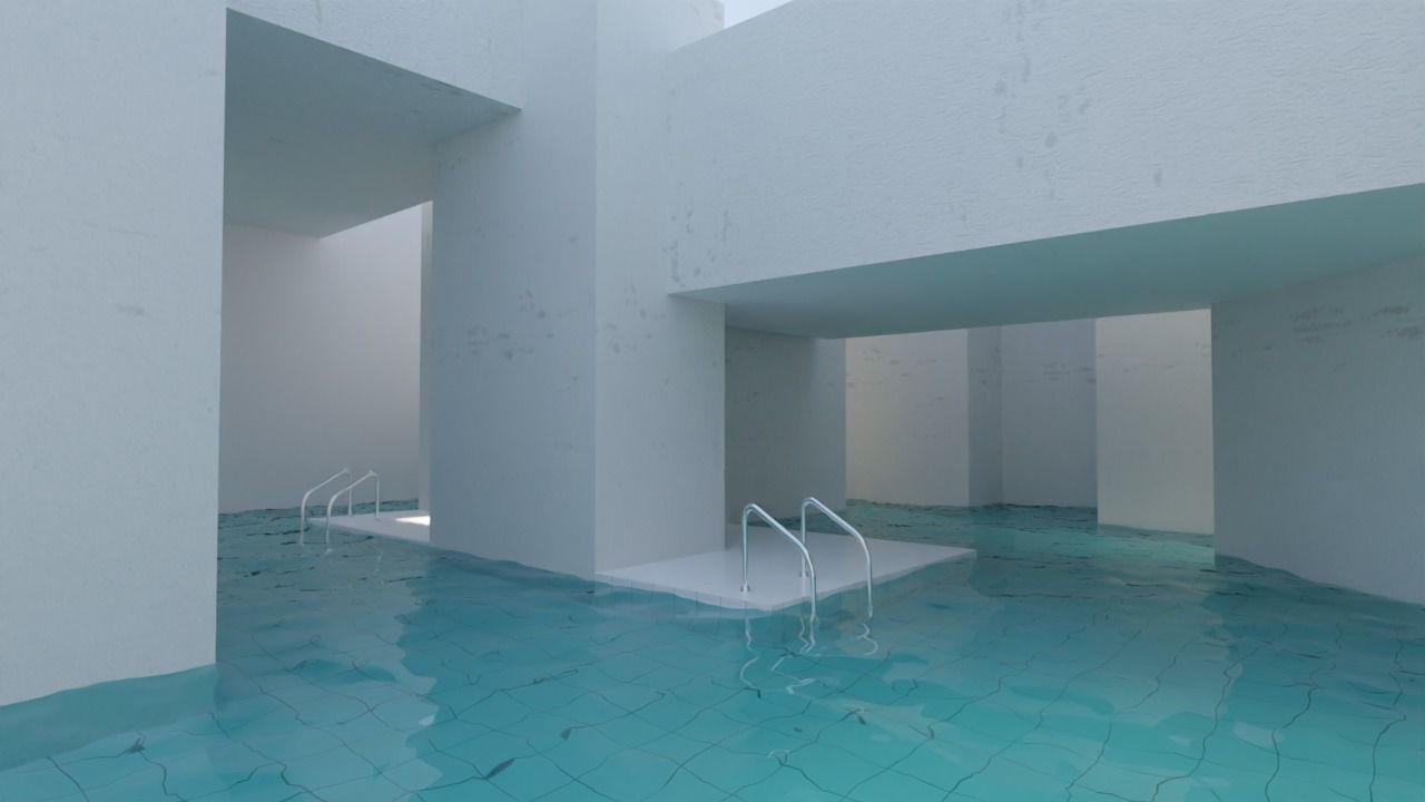 POOLROOMS FULLPACK BLENDER ONLY  3D model_5