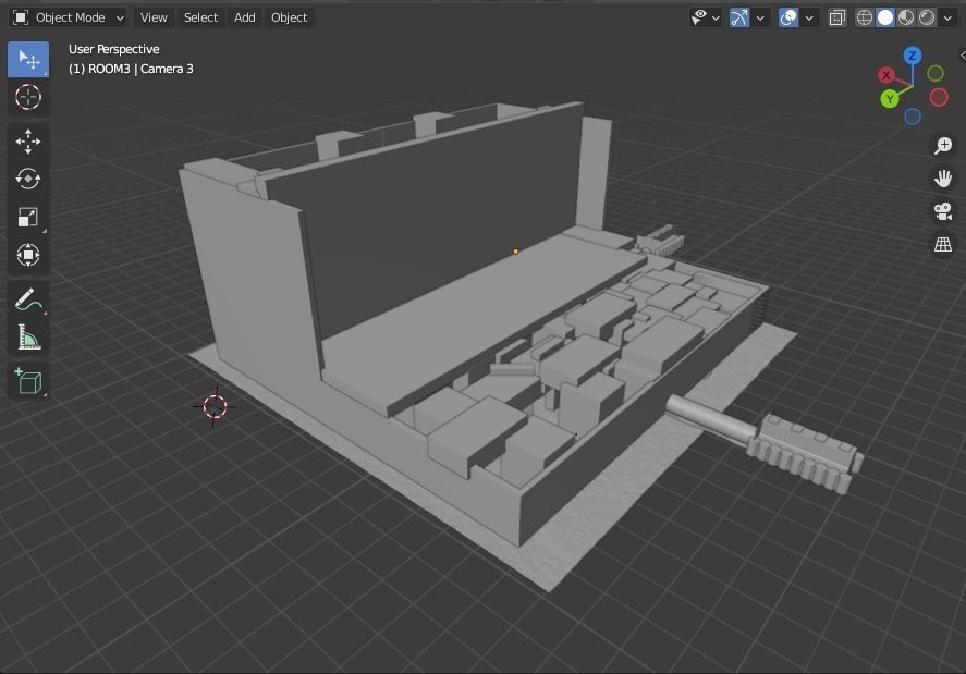 POOLROOMS FULLPACK BLENDER ONLY  3D model_12