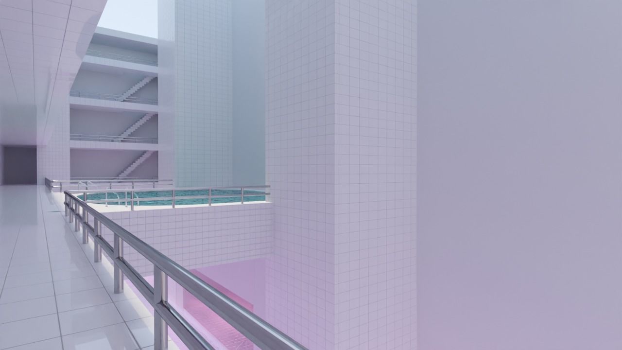 POOLROOMS FULLPACK BLENDER ONLY  3D model_8