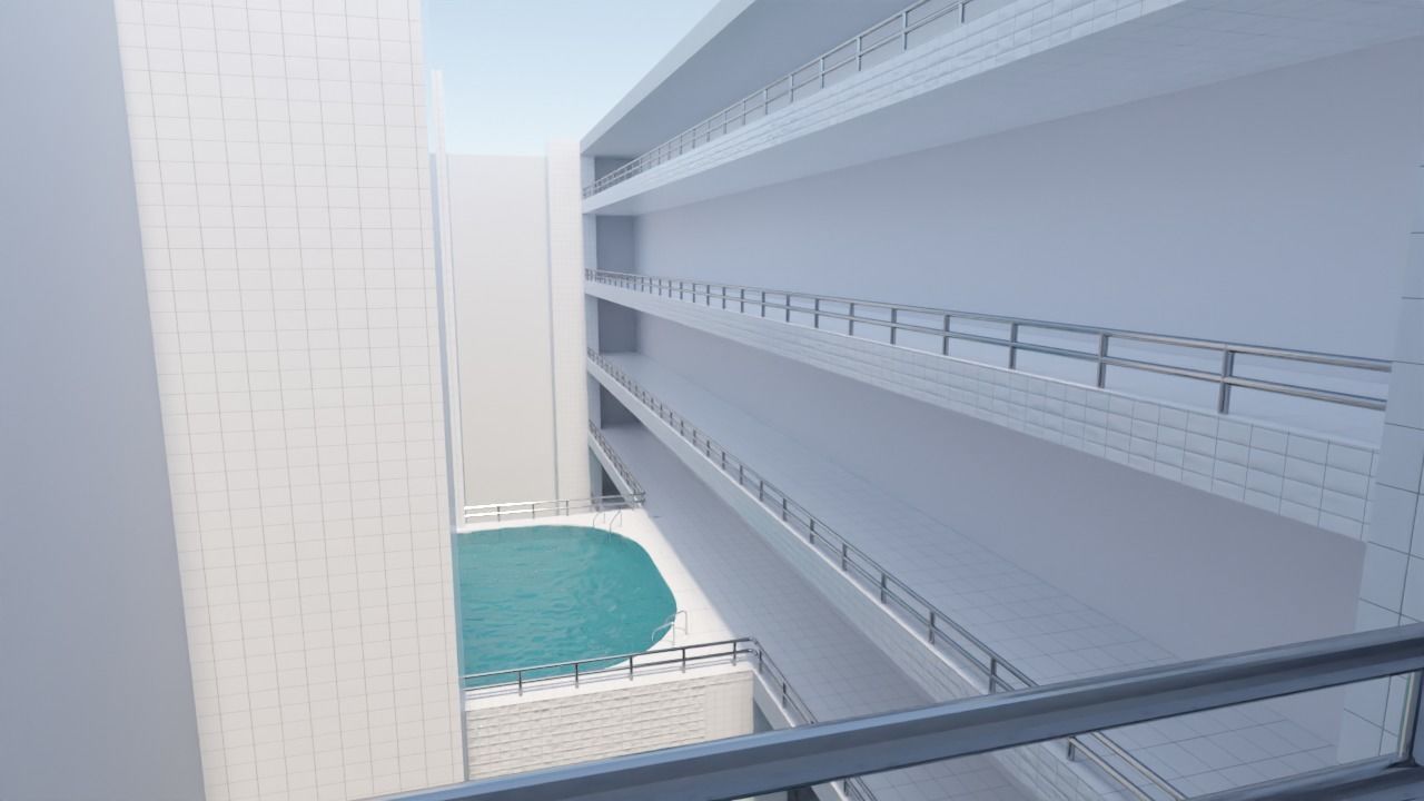 POOLROOMS FULLPACK BLENDER ONLY  3D model_9