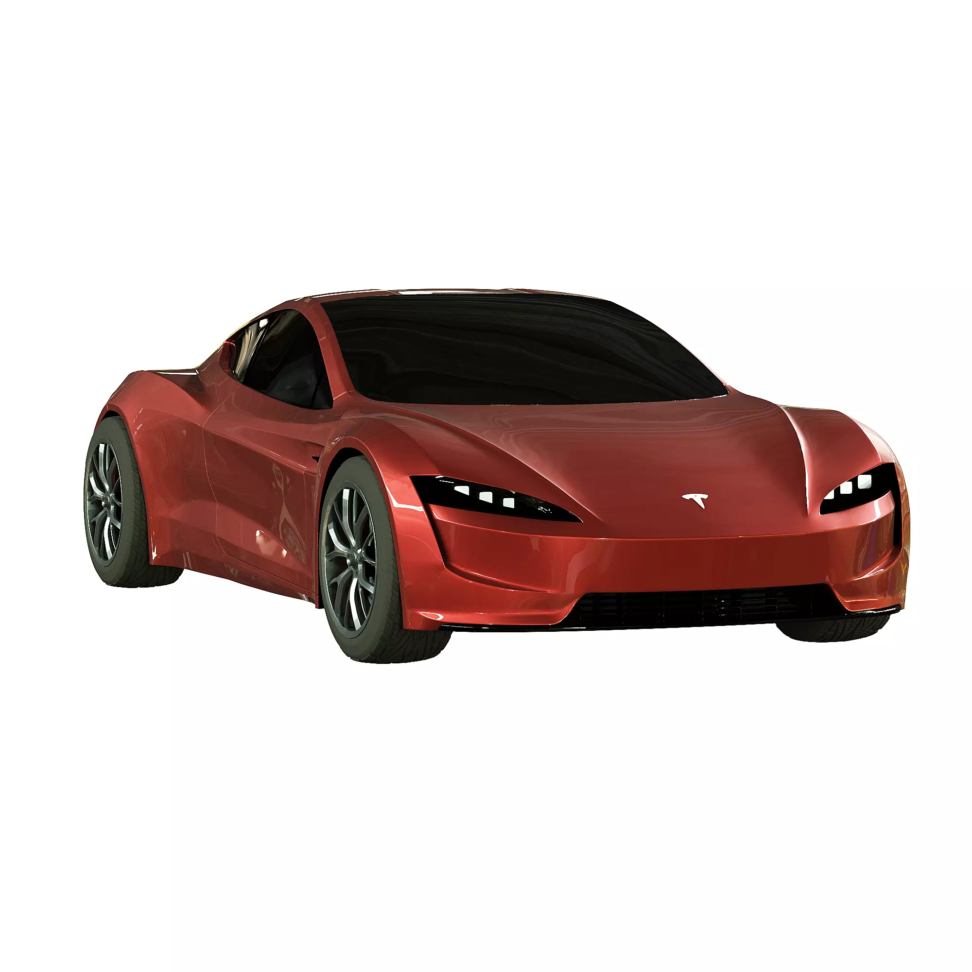 Tesla Roadster 3D model_0