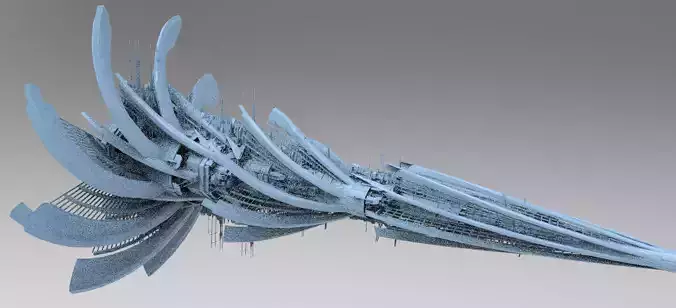 London Modern Art Tower  3D model