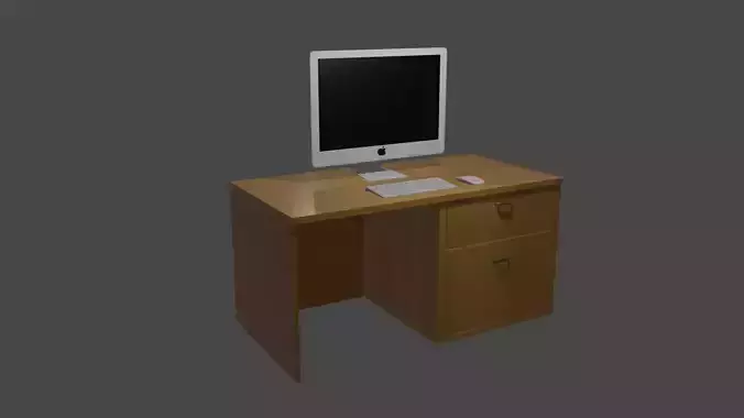 COMPUTER TABLE WITH MAC