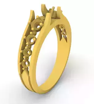 Woman ring 10010