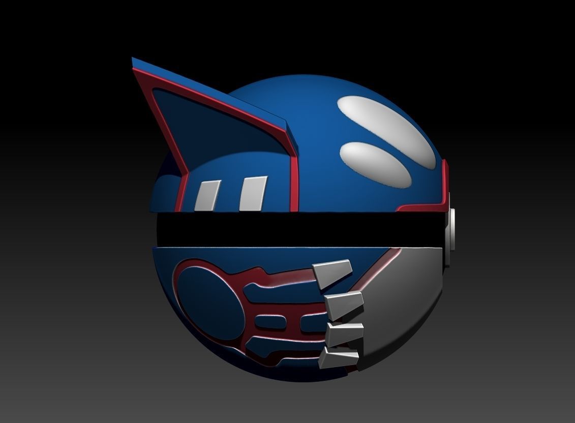 kyogre-ball 3D print model_3