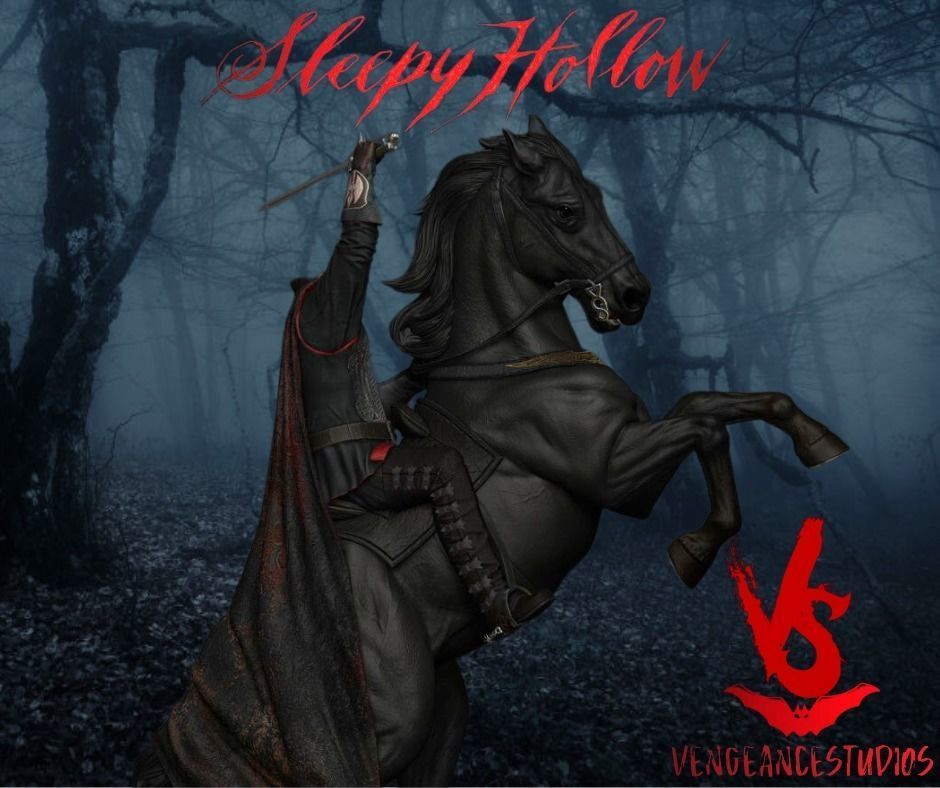 The Headless Horseman from Sleepy Hollow 3D print model_9