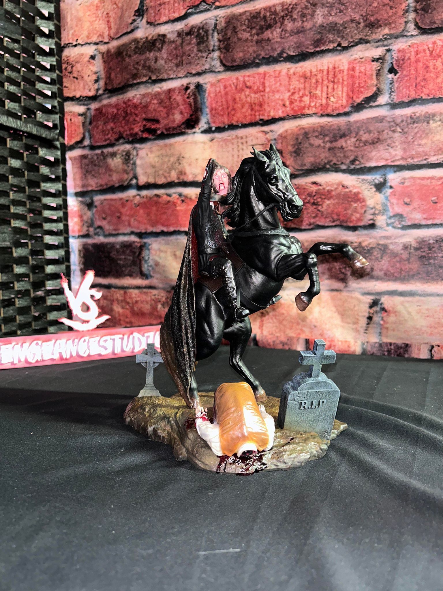 The Headless Horseman from Sleepy Hollow 3D print model_3