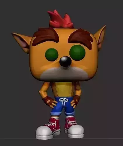 funco crash 12cm stl