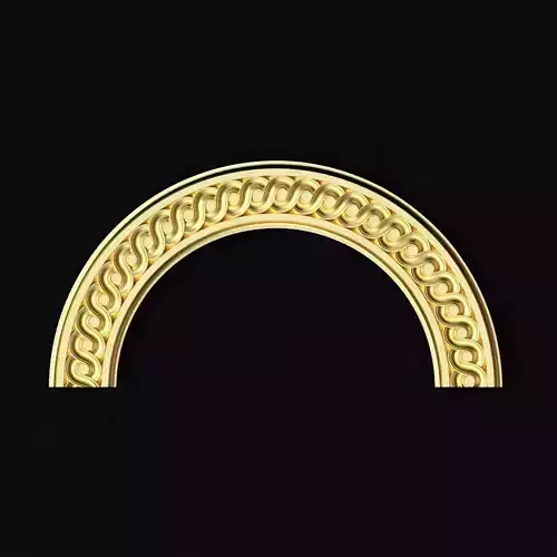 Central decor ornament for furniture